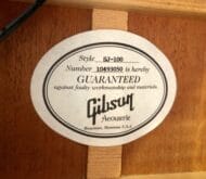 Gibson SJ-100 Reissue 1941-5