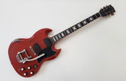 Loïc Le Pape Steel G Red Bigsby P.90 used