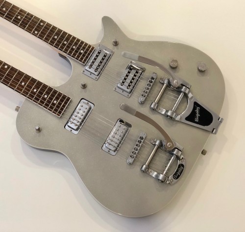 Gretsch G5566 Jet Double Neck - Thumbnail 5
