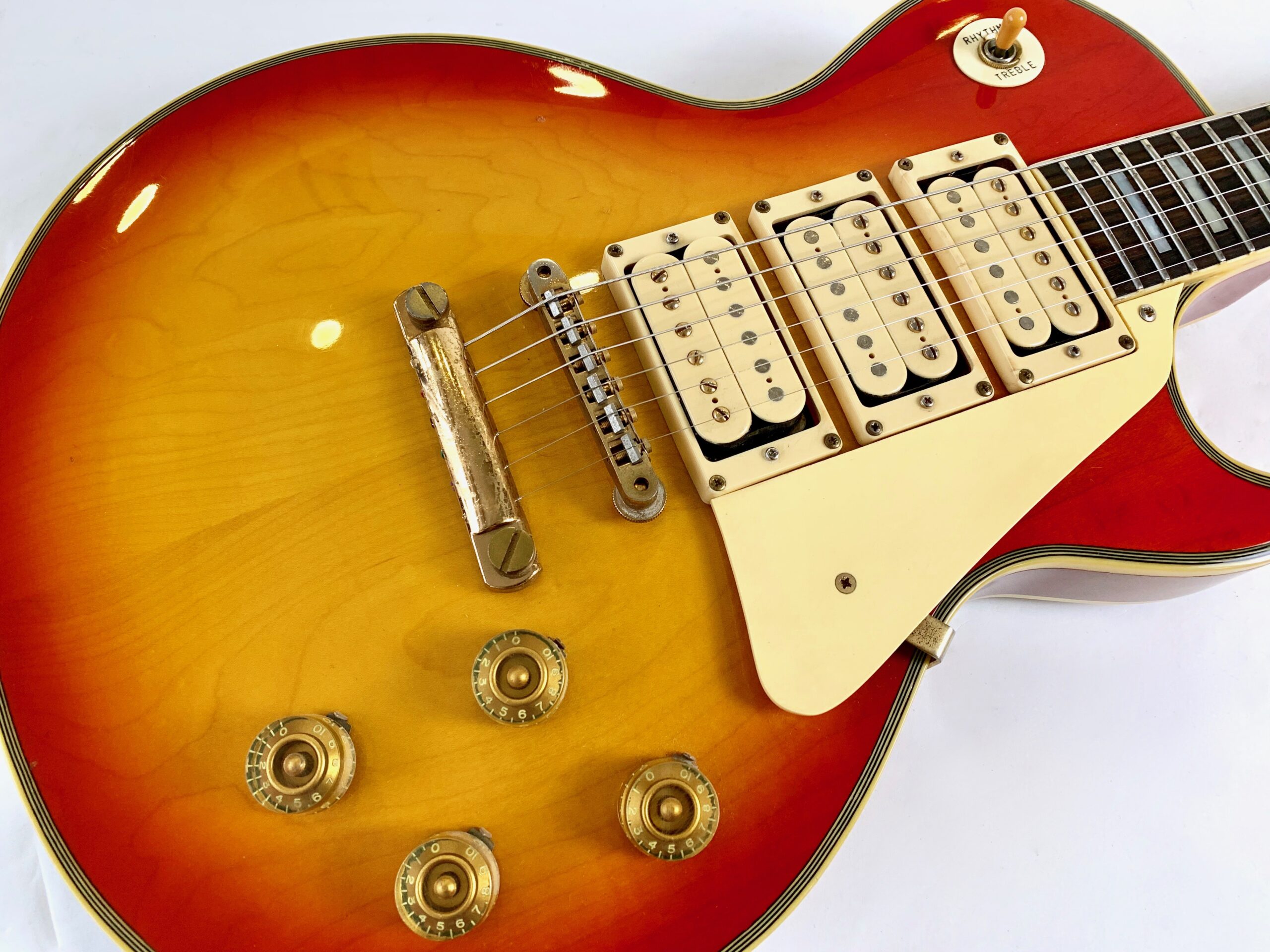 Greco EG600 Super Real Custom 1980 Budokan Cherry Sunburst – Bass