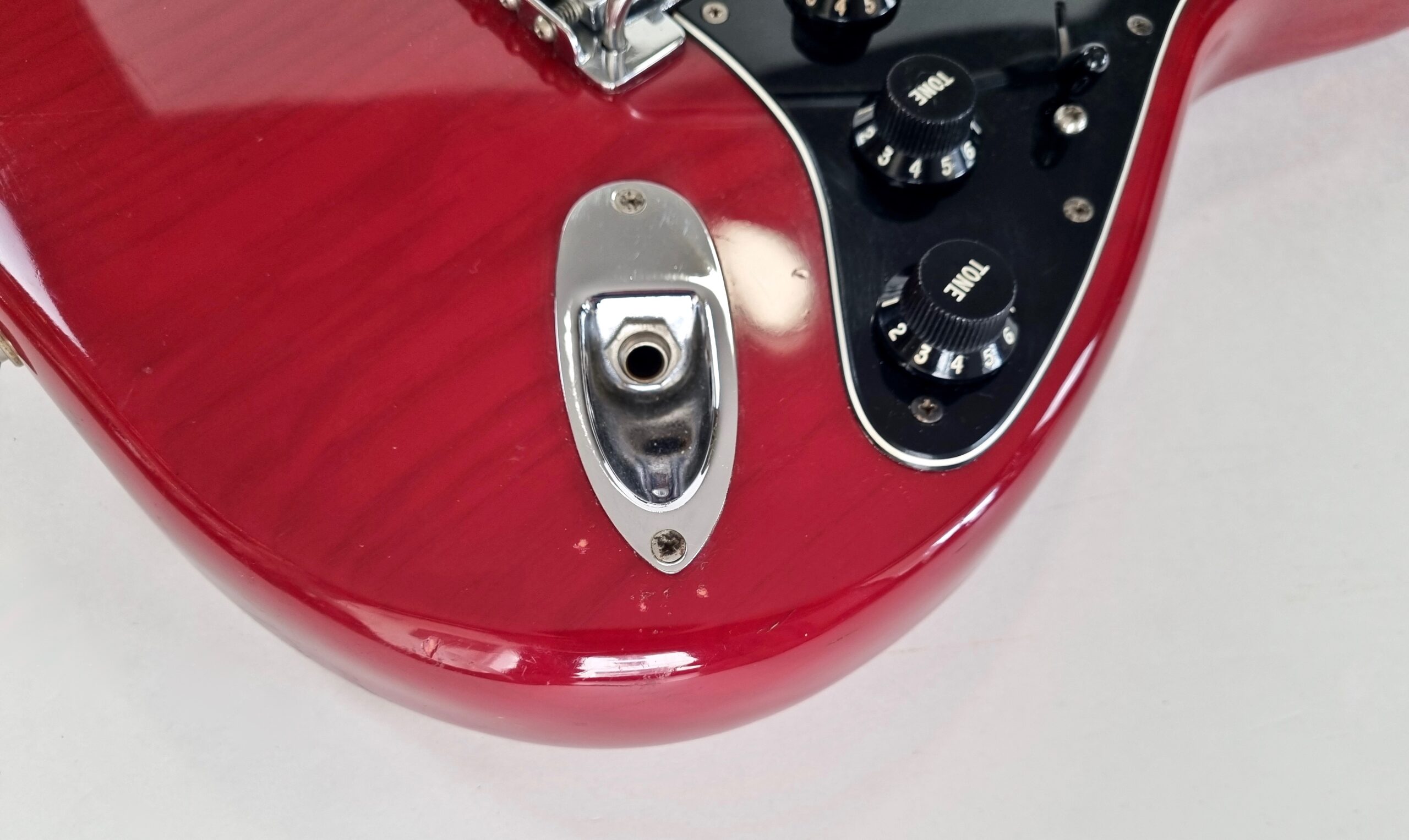 Fender Stratocaster 1980 Transluscent Red - Thumbnail 5