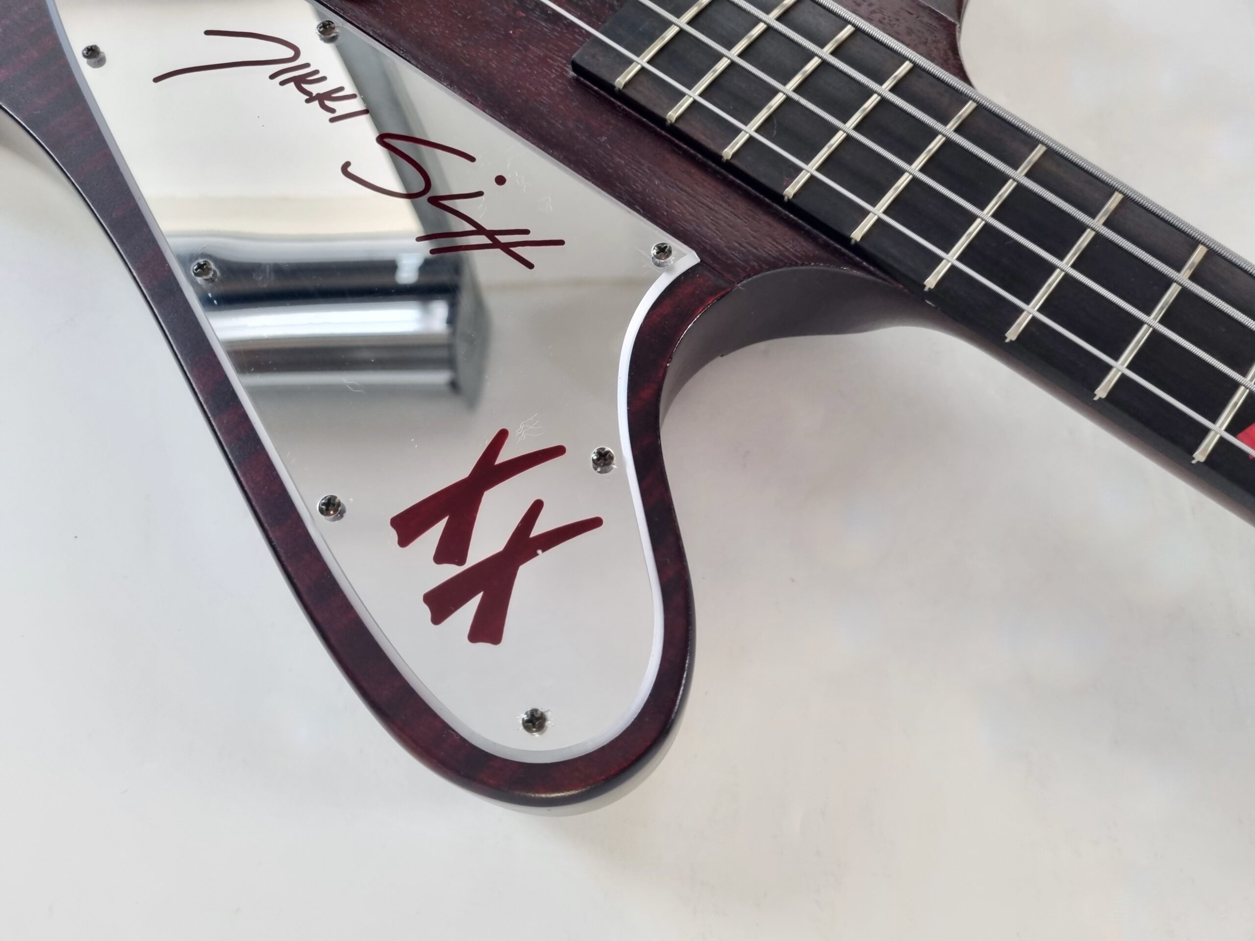Gibson Thunderbird IV Nikki Sixx Signature 2009 Satin Red – Bass N