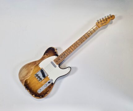 Fender Double Esquire 1950 Custom Shop 2023 Limited Edition Super Heavy Relic Sunburst