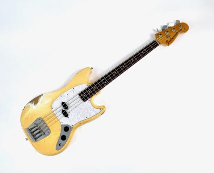 Fender Mustang Bass 1973 Olympic White