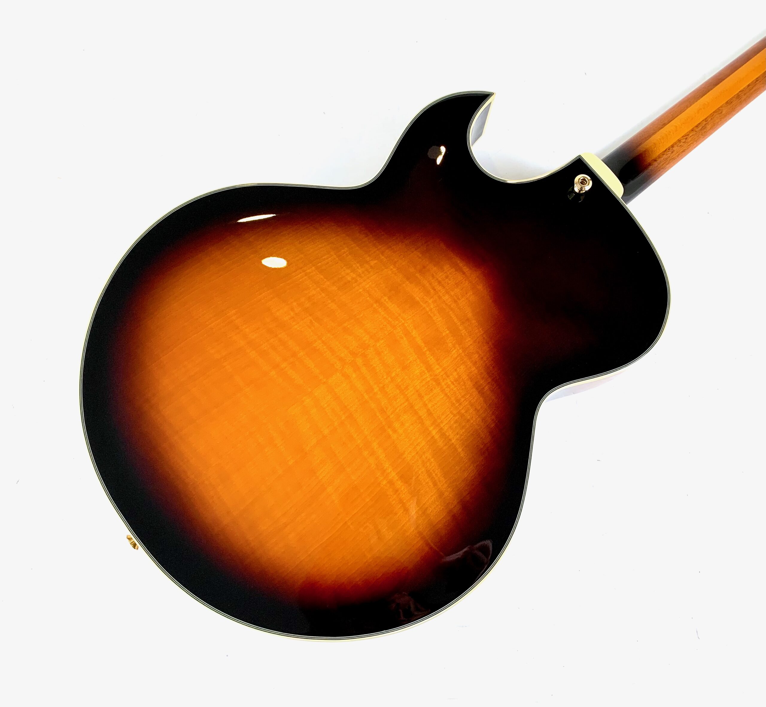 Ibanez LGB30 George Benson Signature 2013 Vintage Yellow Sunburst - Thumbnail 6
