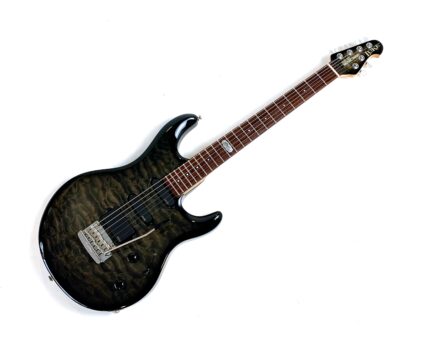 Music Man Luke II BFR 2007 Black Burst Flame