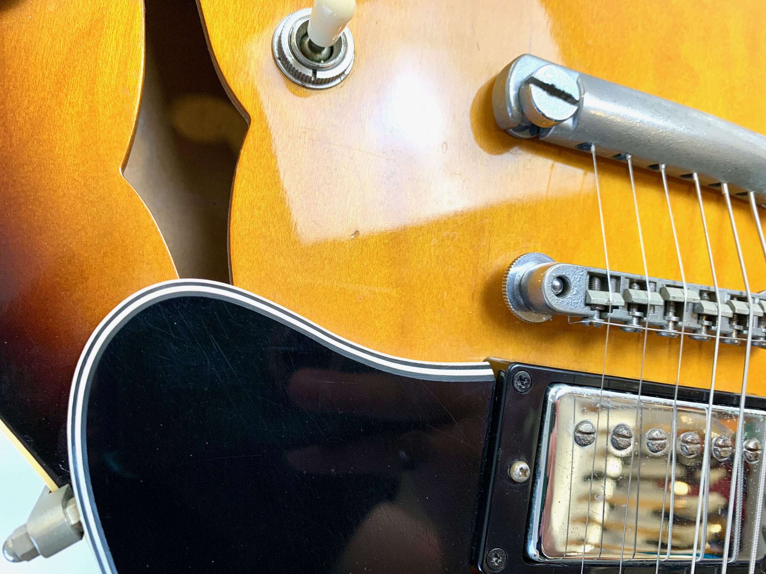 Orville ES-335 Vintage Sunburst 1997 made in Japan - Thumbnail 3