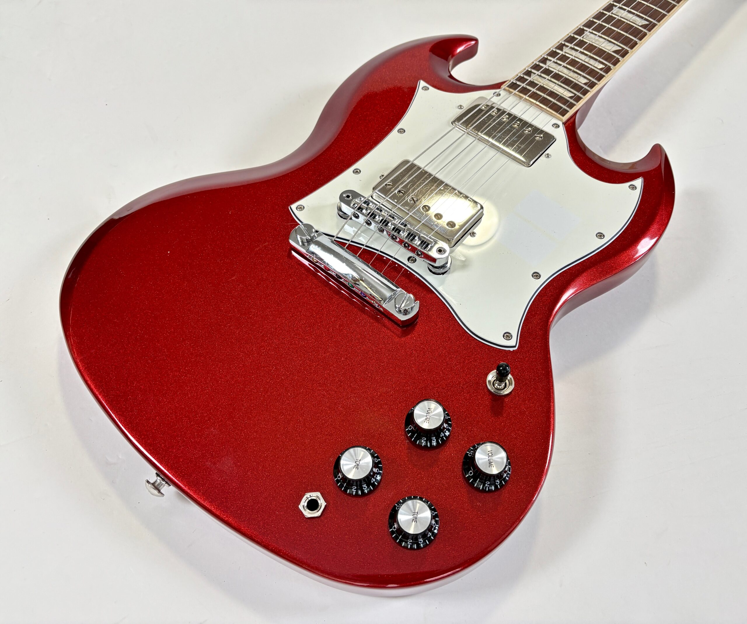 Gibson SG Standard Mod Collection 2023 Candy Apple Red Stinger - Thumbnail 4