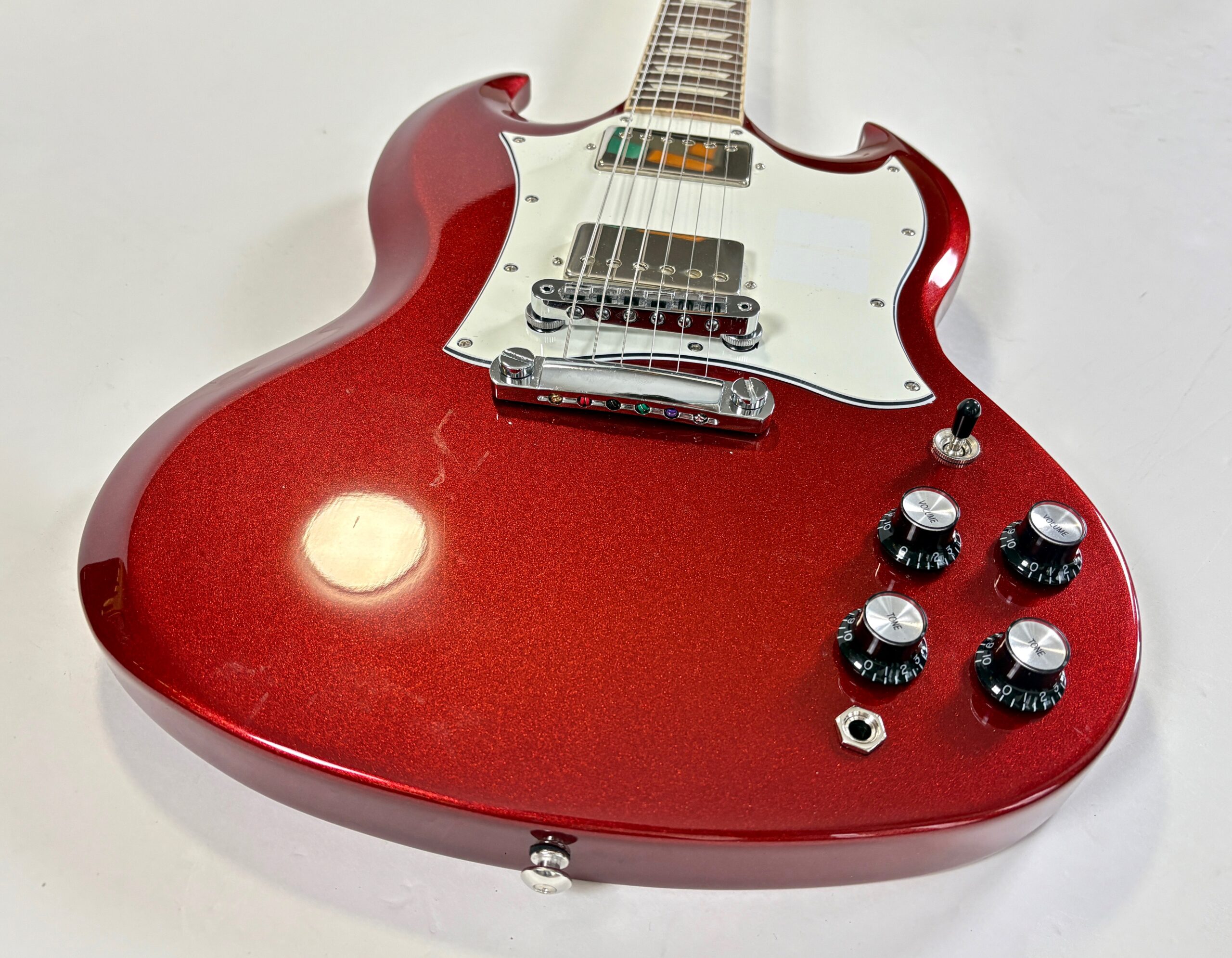 Gibson SG Standard Mod Collection 2023 Candy Apple Red Stinger - Thumbnail 5