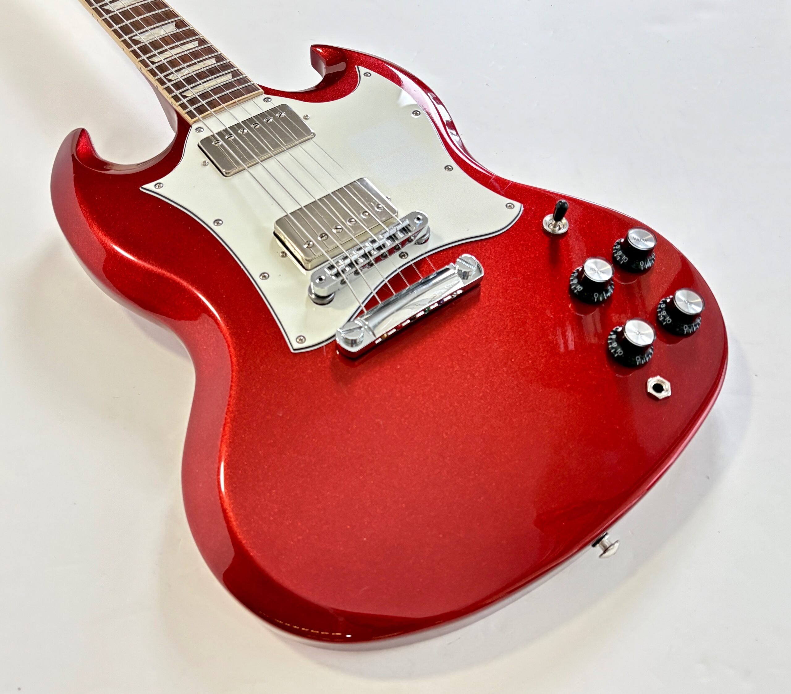 Gibson SG Standard Mod Collection 2023 Candy Apple Red Stinger - Thumbnail 6