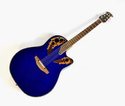 Ovation Celebrity Deluxe CDX44 Transparent Blueburst