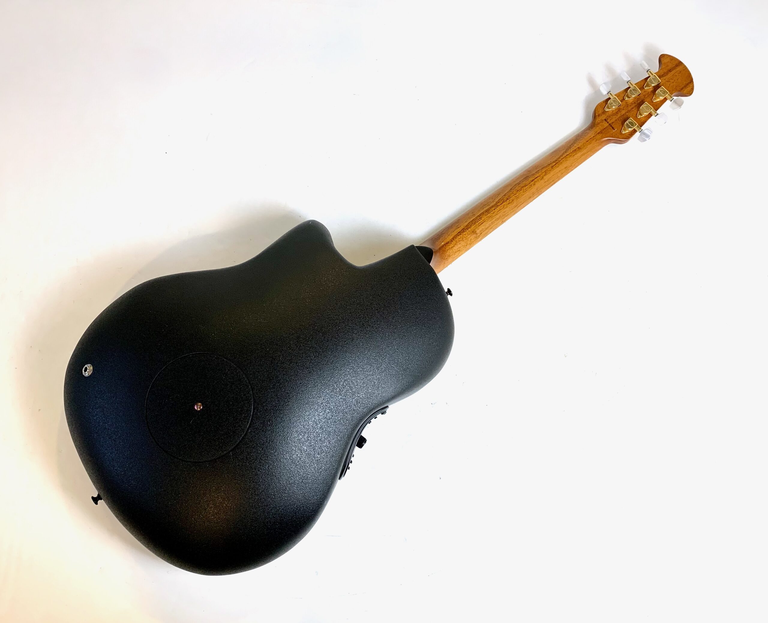 Ovation Celebrity Deluxe CDX44 Transparent Blueburst - Thumbnail 4