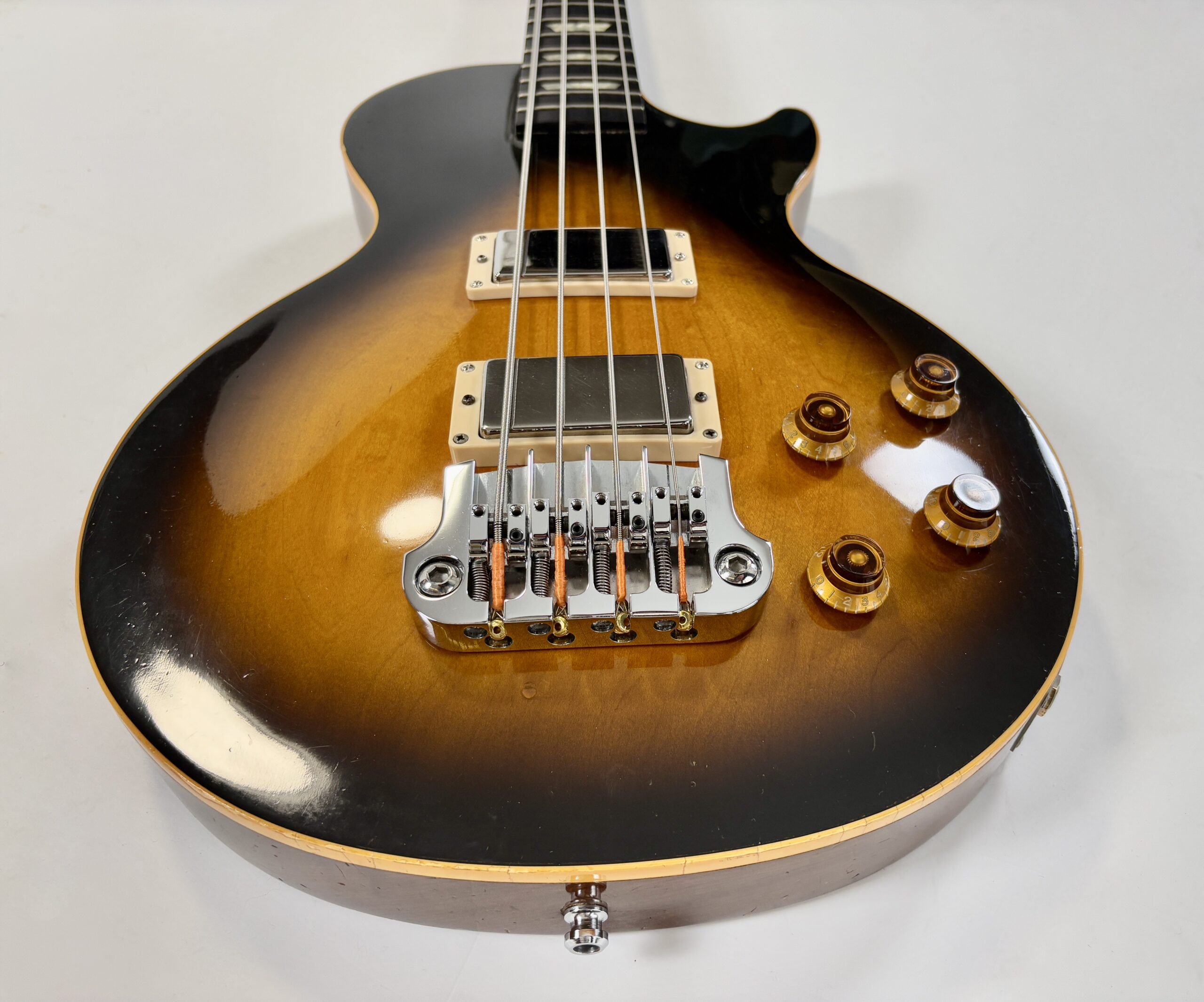 Gibson LPB-3 Les Paul Bass Standard 1992 Vintage Sunburst - Thumbnail 5