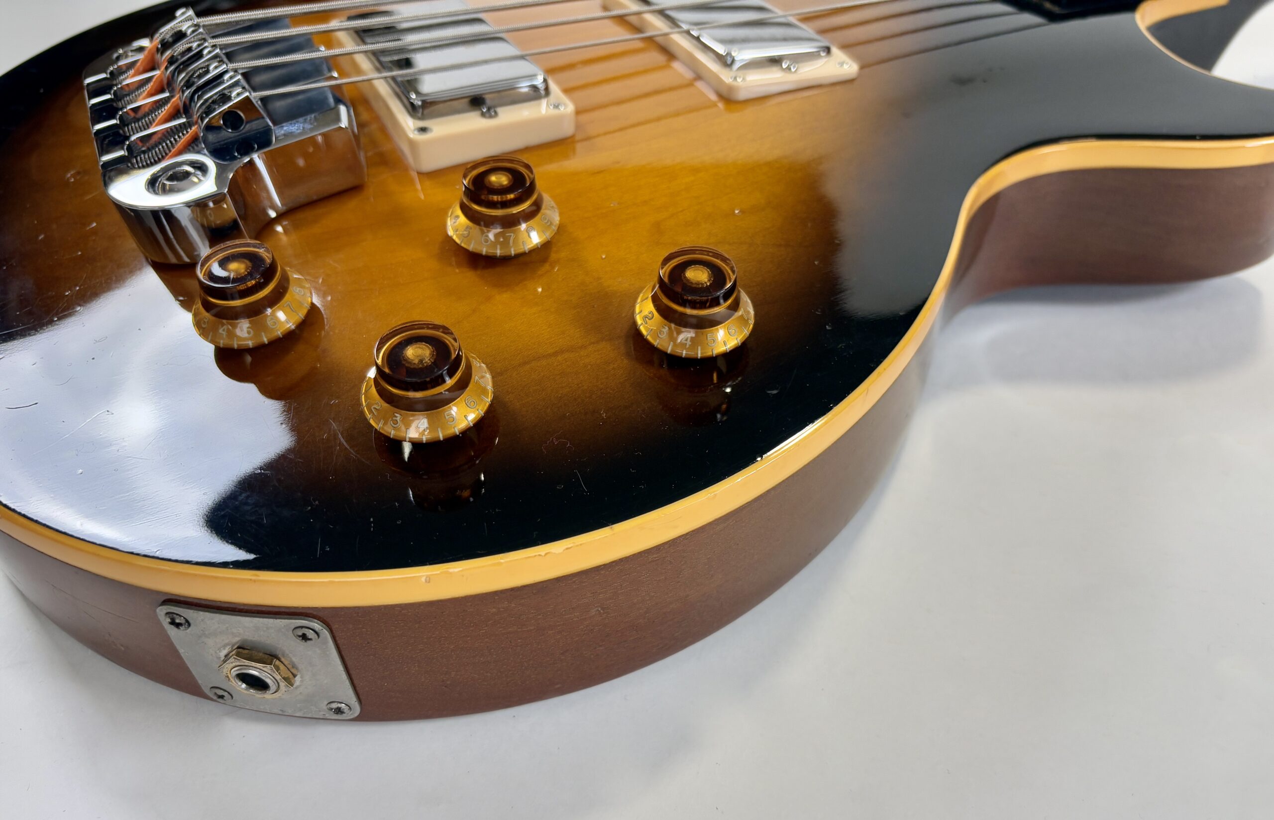 Gibson LPB-3 Les Paul Bass Standard 1992 Vintage Sunburst - Thumbnail 6