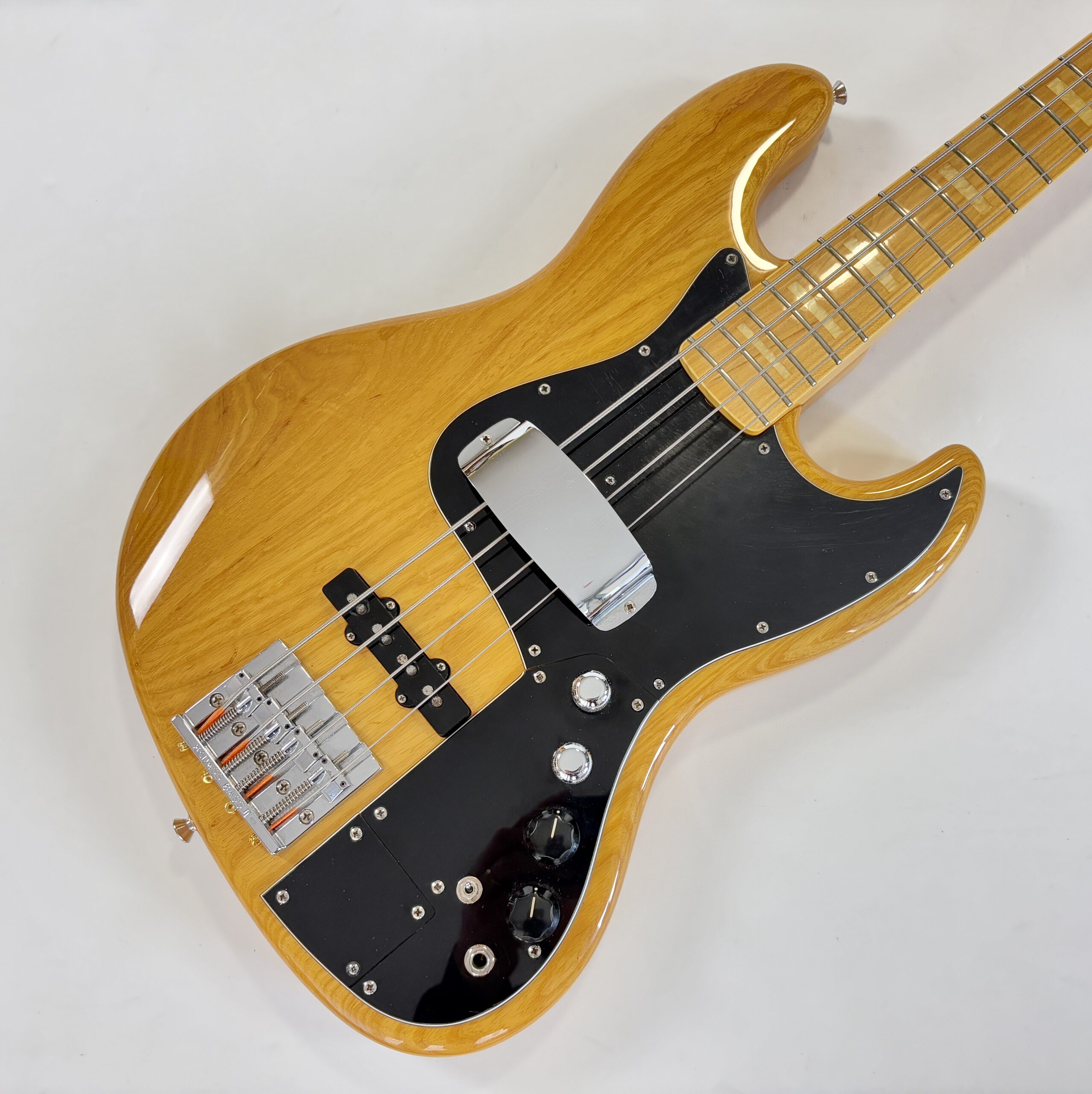 Fender Jazz Bass Marcus Miller Signature 2005 Japan Natural - Thumbnail 3