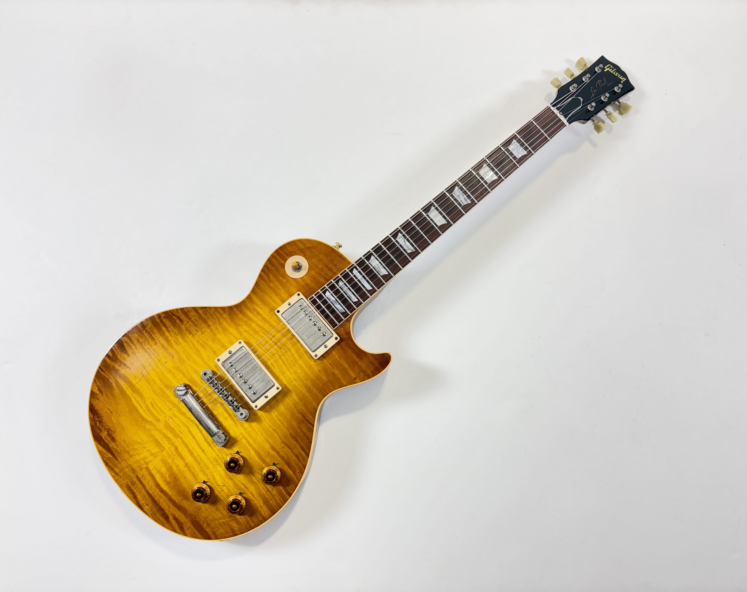 Gibson Les Paul Standard Reissue 1958 Custom Shop Historic 2001 Honey Burst Flametop VOS - Image 1