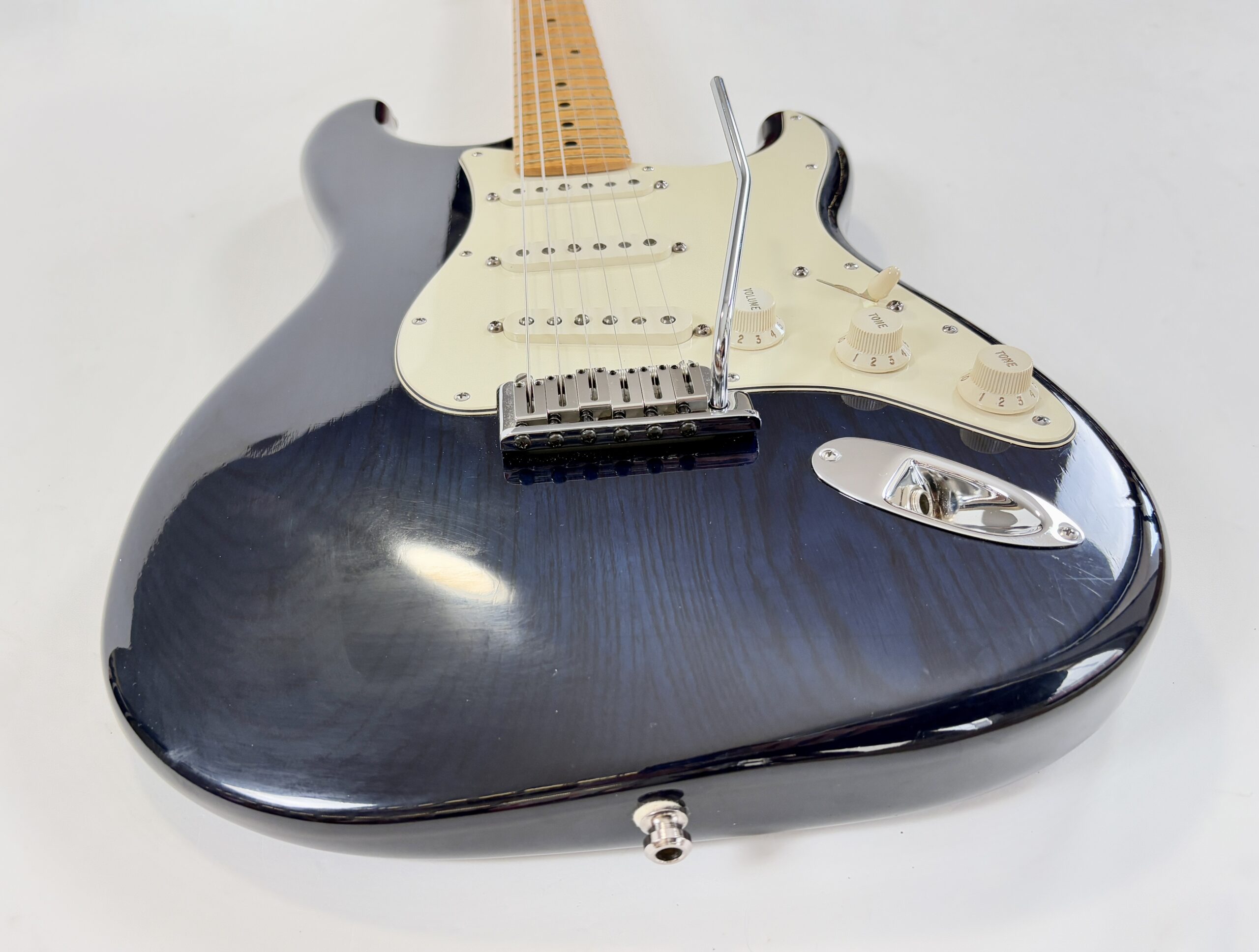 Fender Stratocaster Custom Classic 2002 Custom Shop Trans Blue - Thumbnail 5