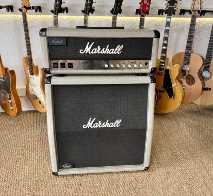 Marshall 2553 JCM25/50 Silver Jubilee 1987 Head + 2556A Cabinet 2x12