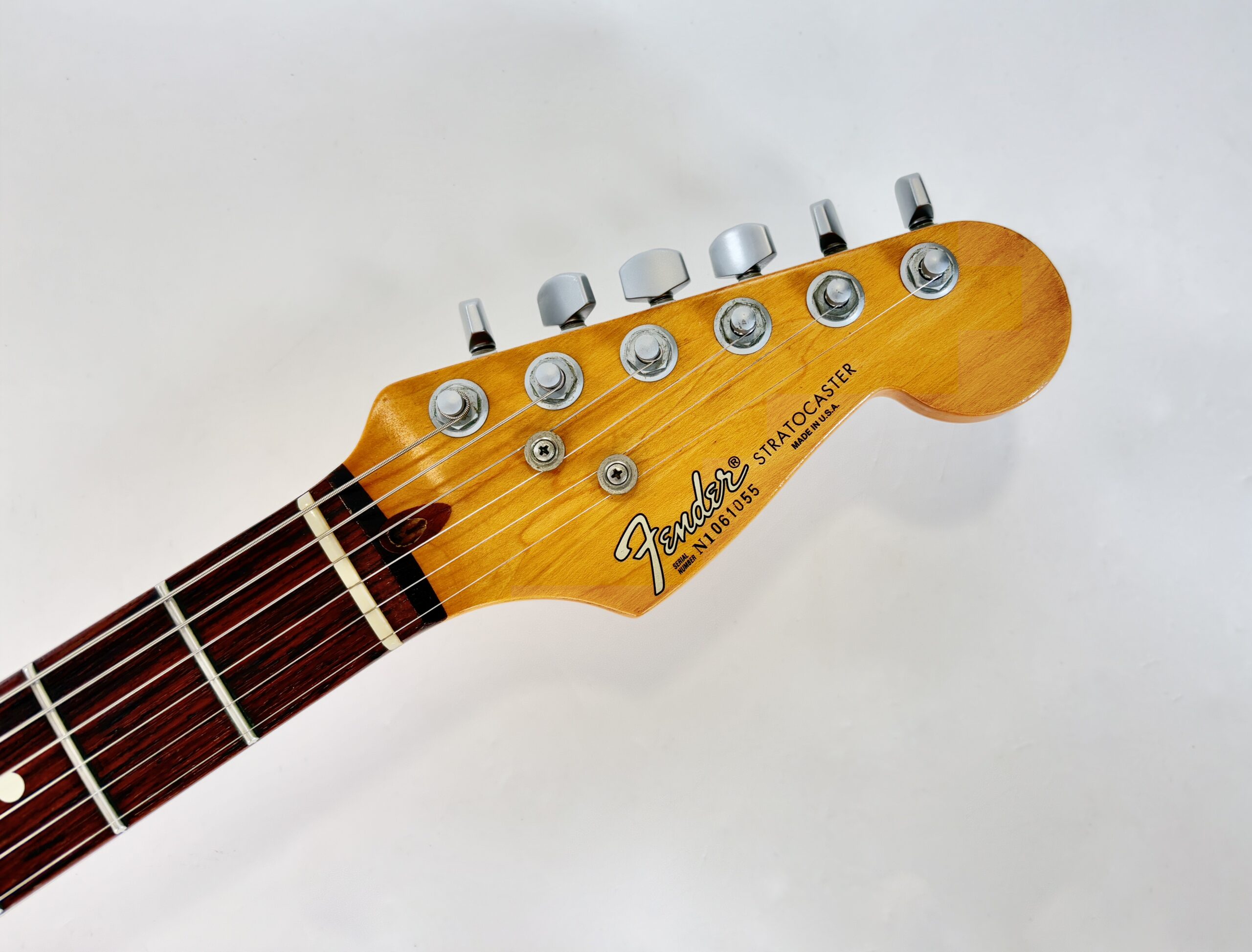 Fender Stratocaster American Standard 1991 Arctic White Noiseless - Thumbnail 2