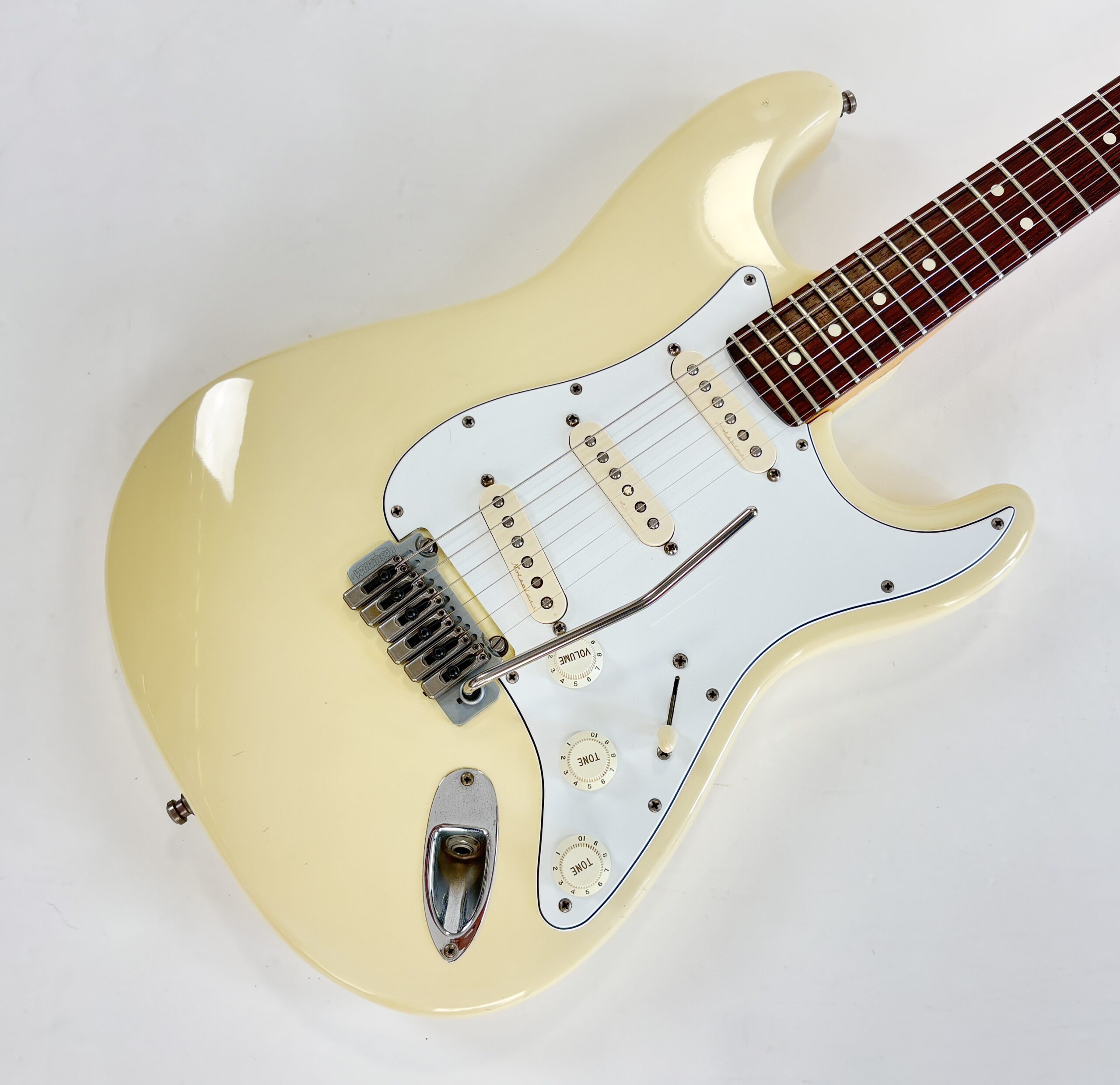 Fender Stratocaster American Standard 1991 Arctic White Noiseless - Thumbnail 3