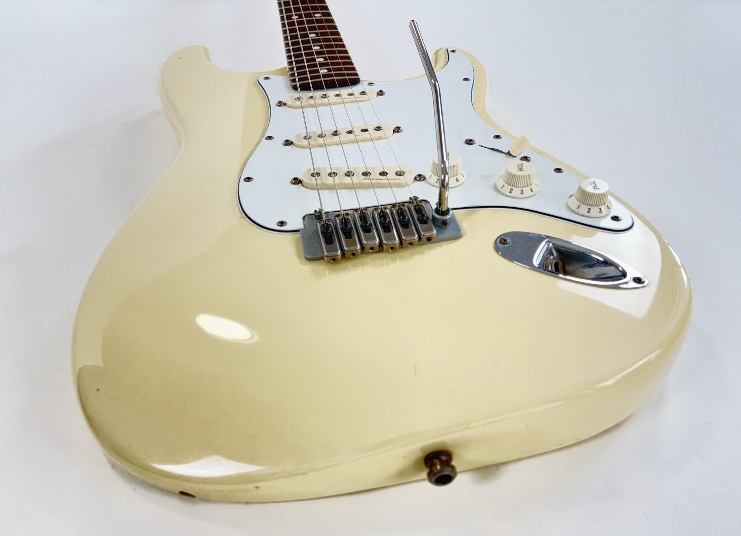Fender Stratocaster American Standard 1991 Arctic White Noiseless - Thumbnail 5