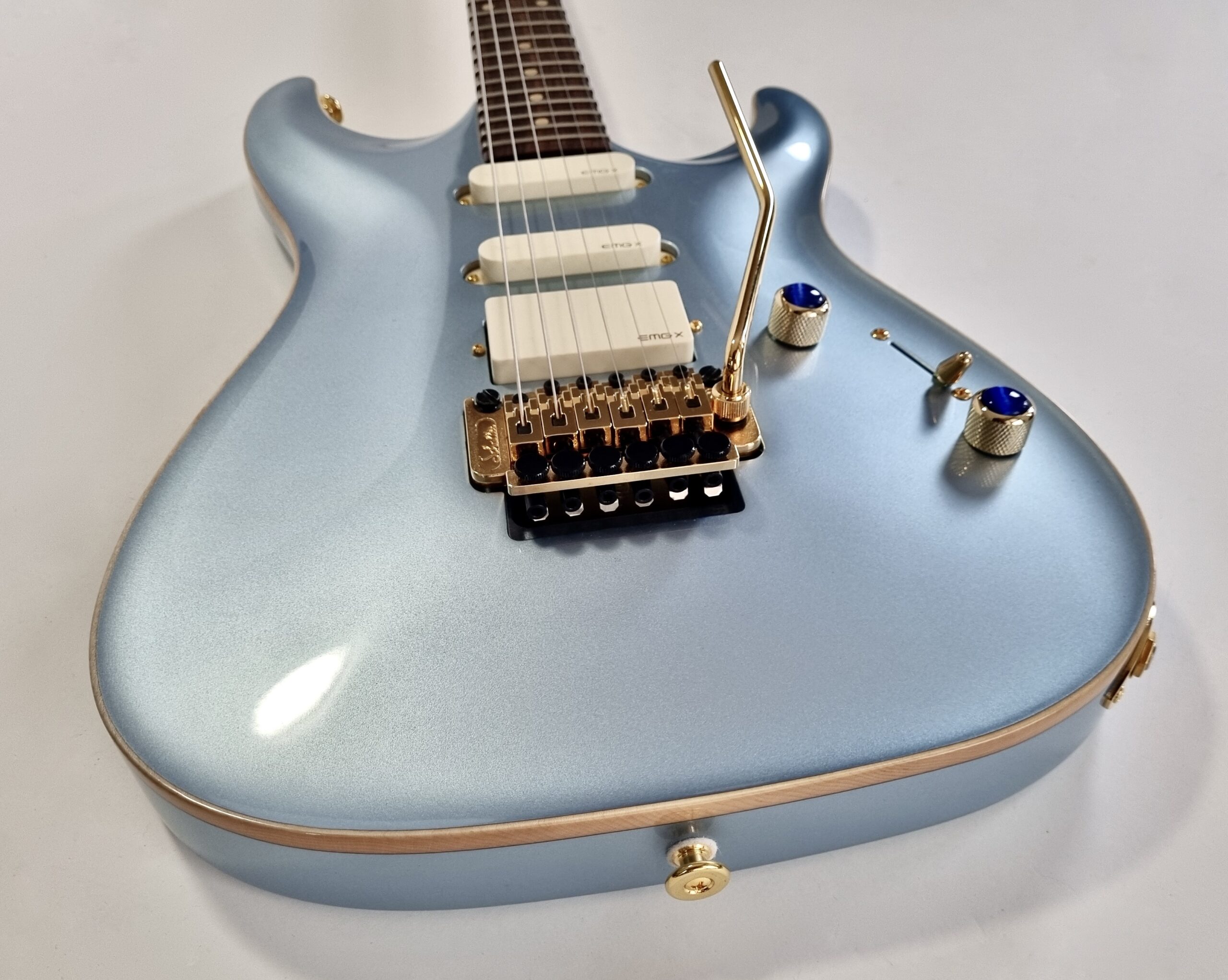 Pensa Custom Guitars MK-D / MK-91 Blue Ice Metallic 2023 - Thumbnail 6