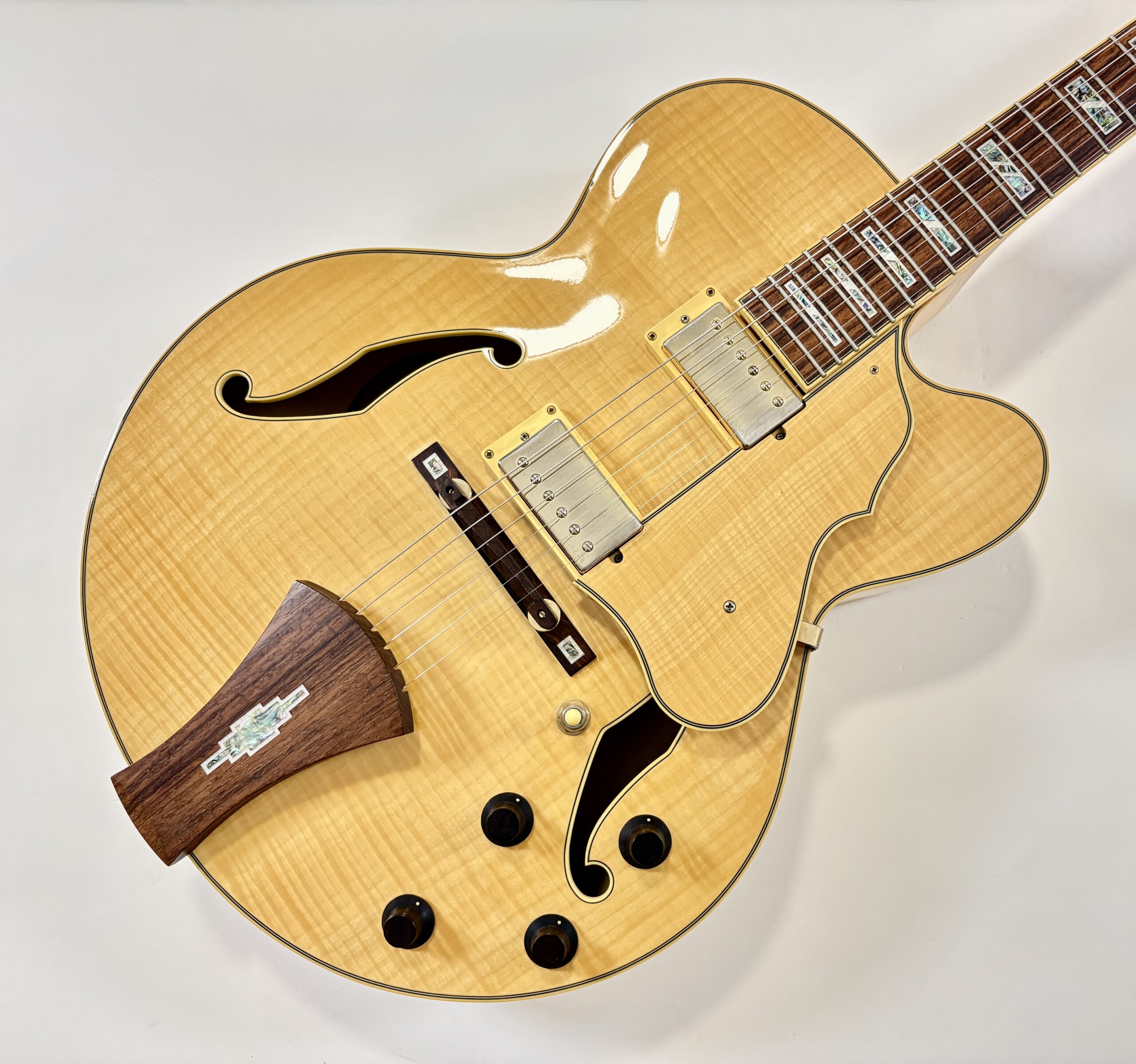Ibanez AF105 Artcore 2006 Natural - Thumbnail 3