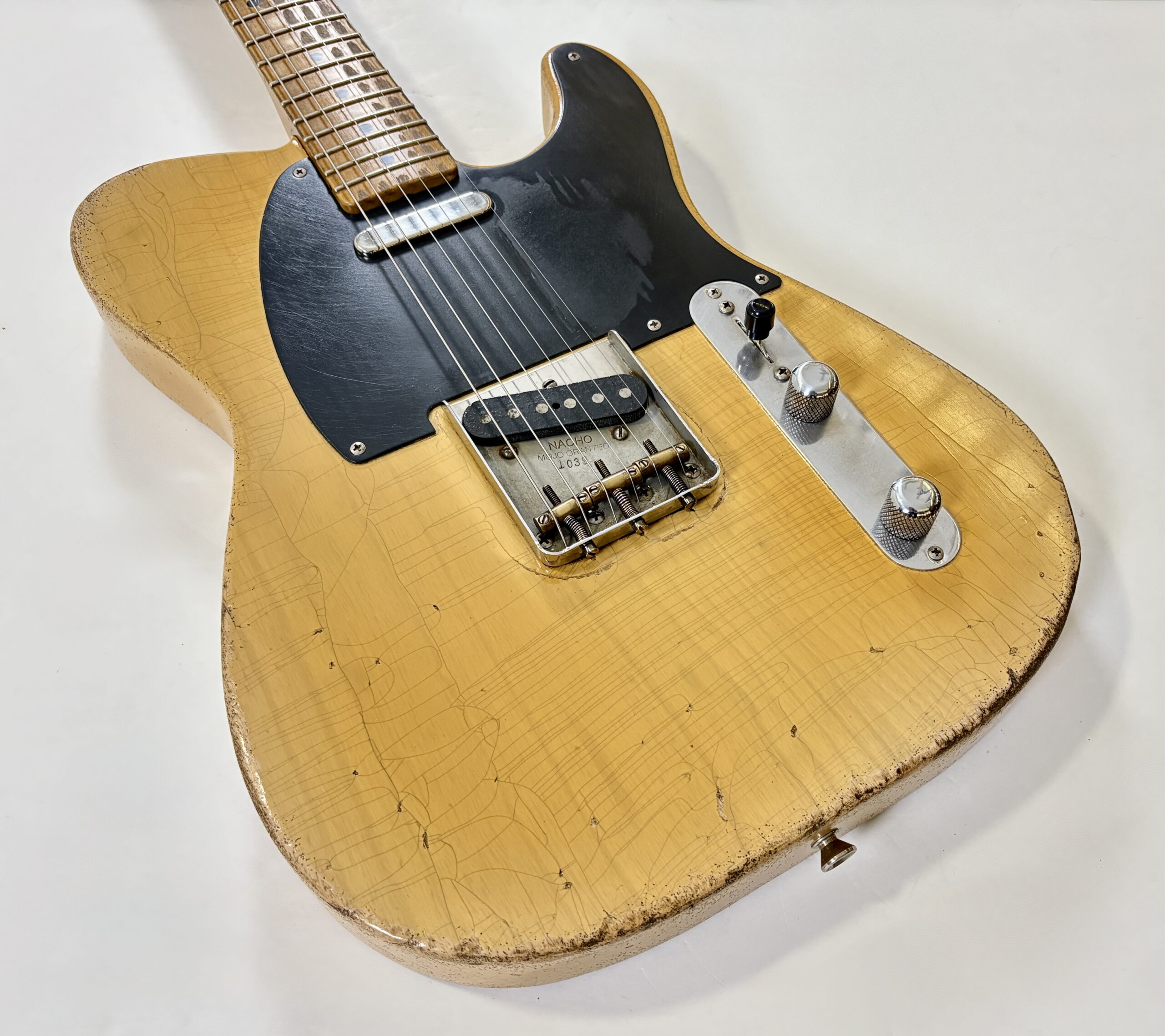 Nacho Baños Nachocaster 2025 Butterscotch Blonde - Thumbnail 6