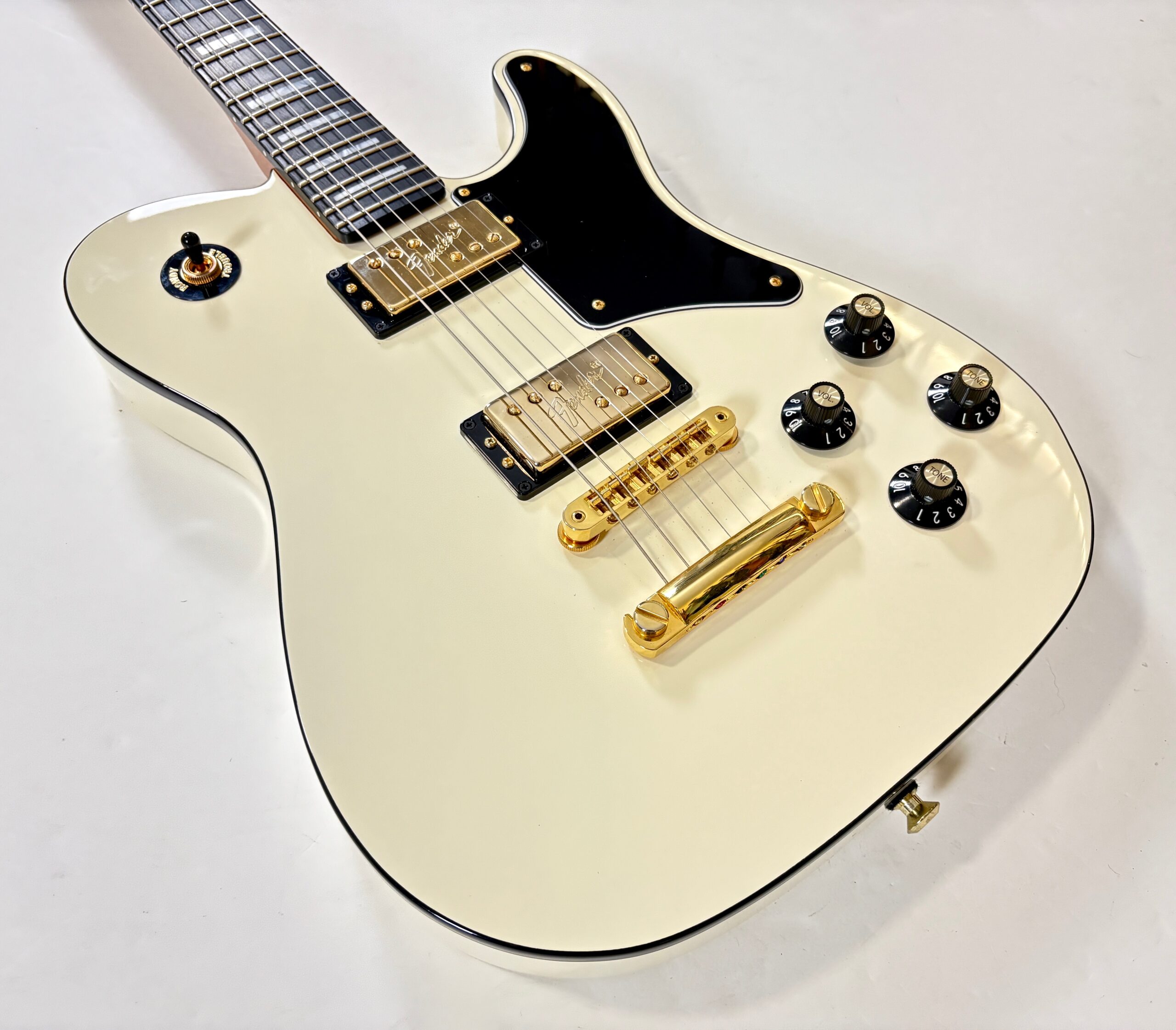 Fender Telecaster Deluxe Troublemaker Parallel Universe Volume II 2020 Olympic White - Thumbnail 6