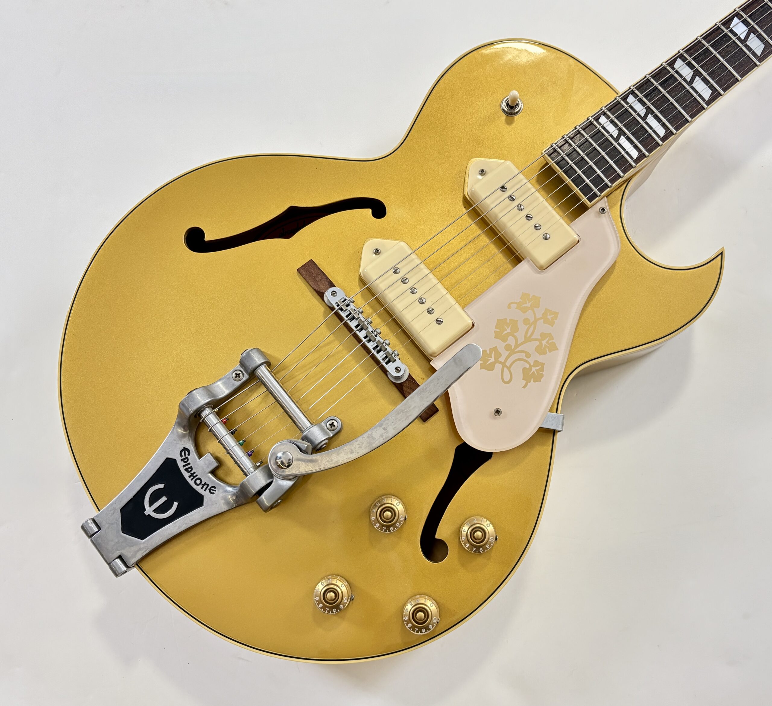 Epiphone ES-295 Metallic Gold 1998 Reissue - Thumbnail 3