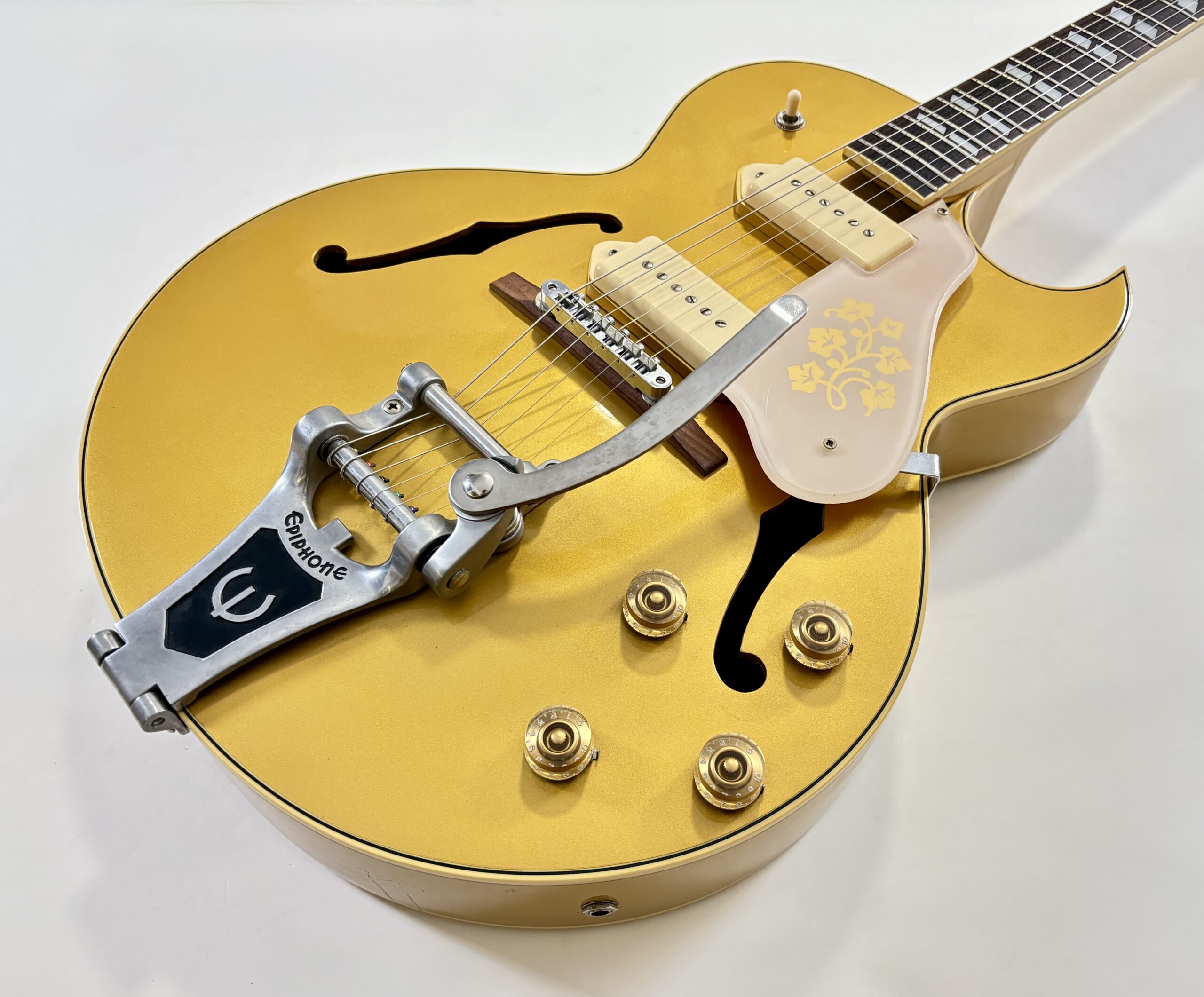 Epiphone ES-295 Metallic Gold 1998 Reissue - Thumbnail 4