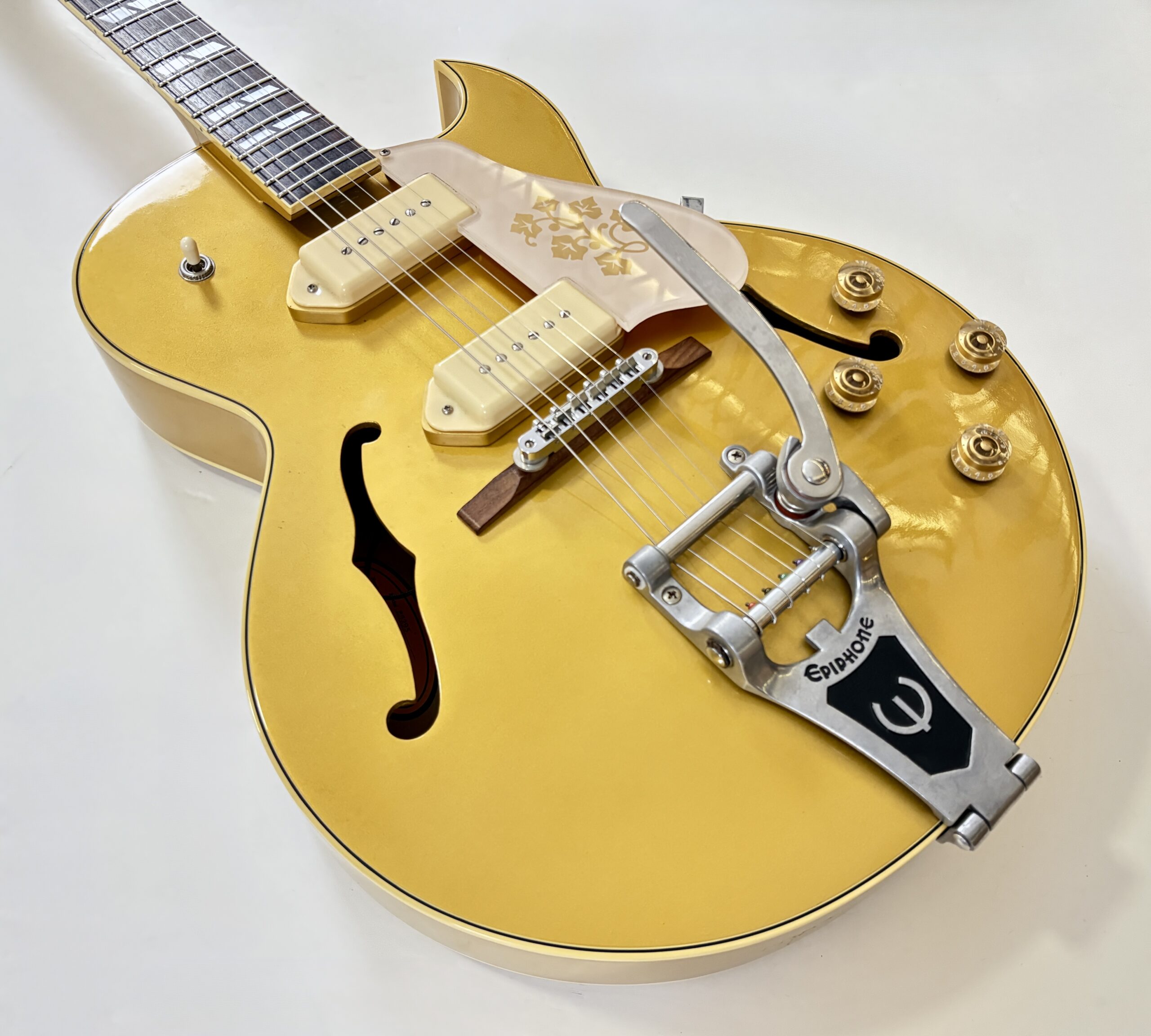 Epiphone ES-295 Metallic Gold 1998 Reissue - Thumbnail 6
