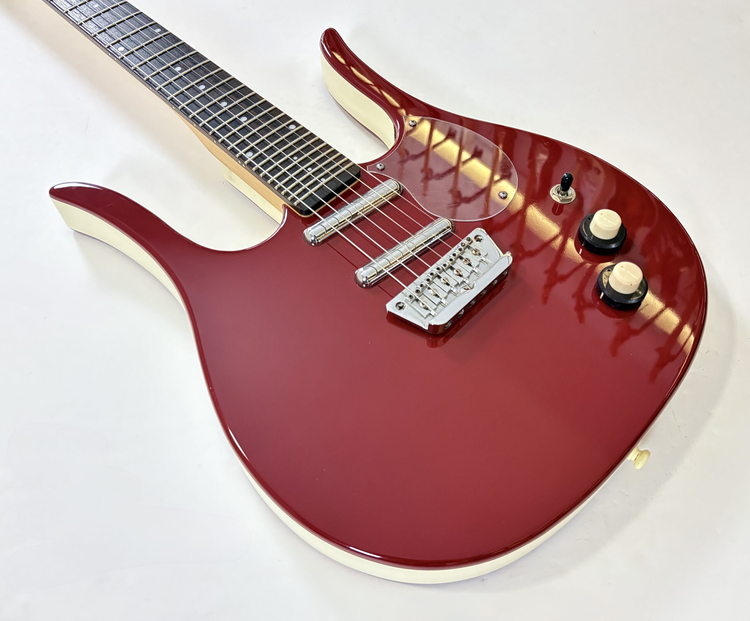 Danelectro Guitarlin Longhorn Reissue 2004 Commie Red - Thumbnail 6