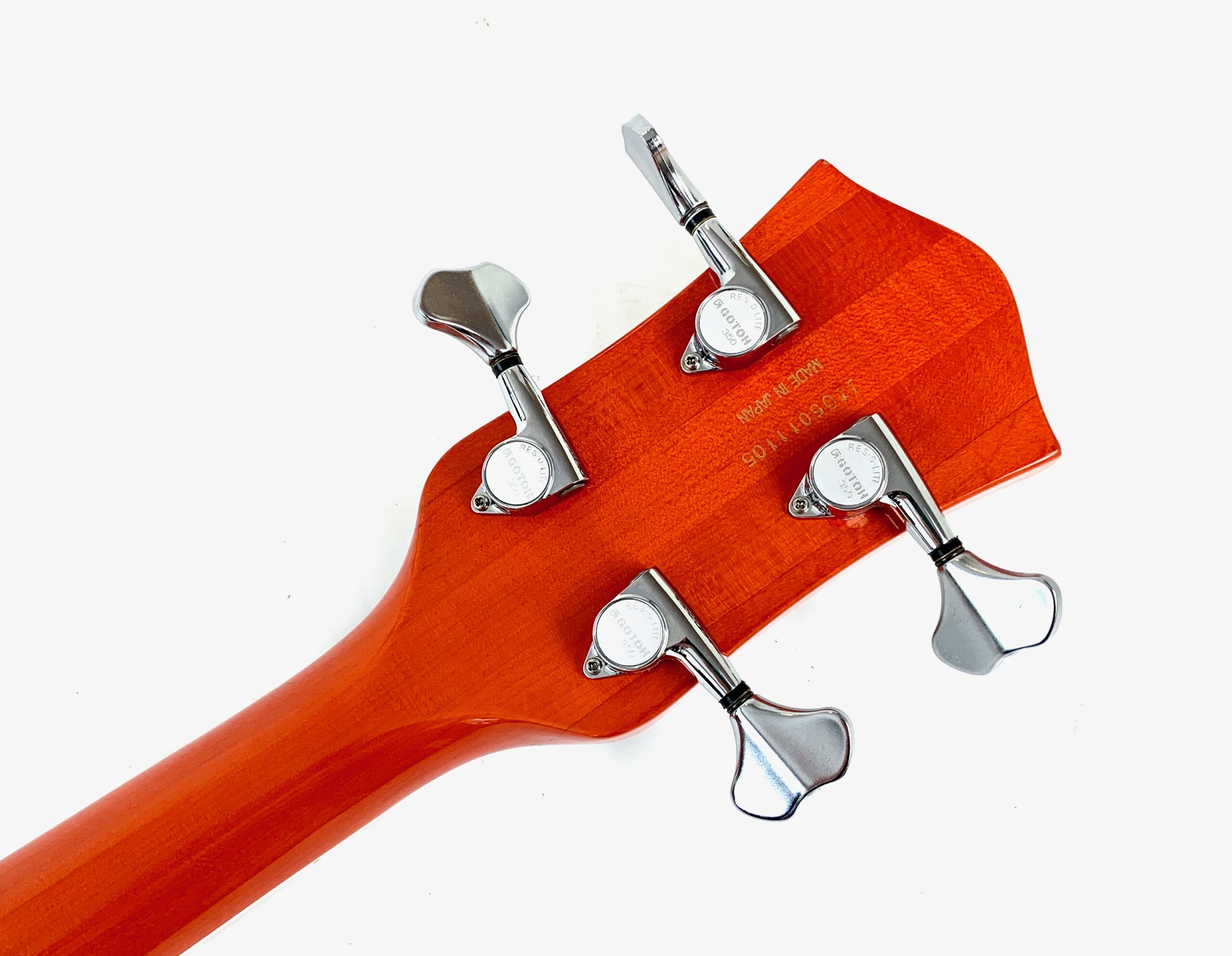 Gretsch G6119BO Broadkaster Bass 2005 Orange - Thumbnail 5