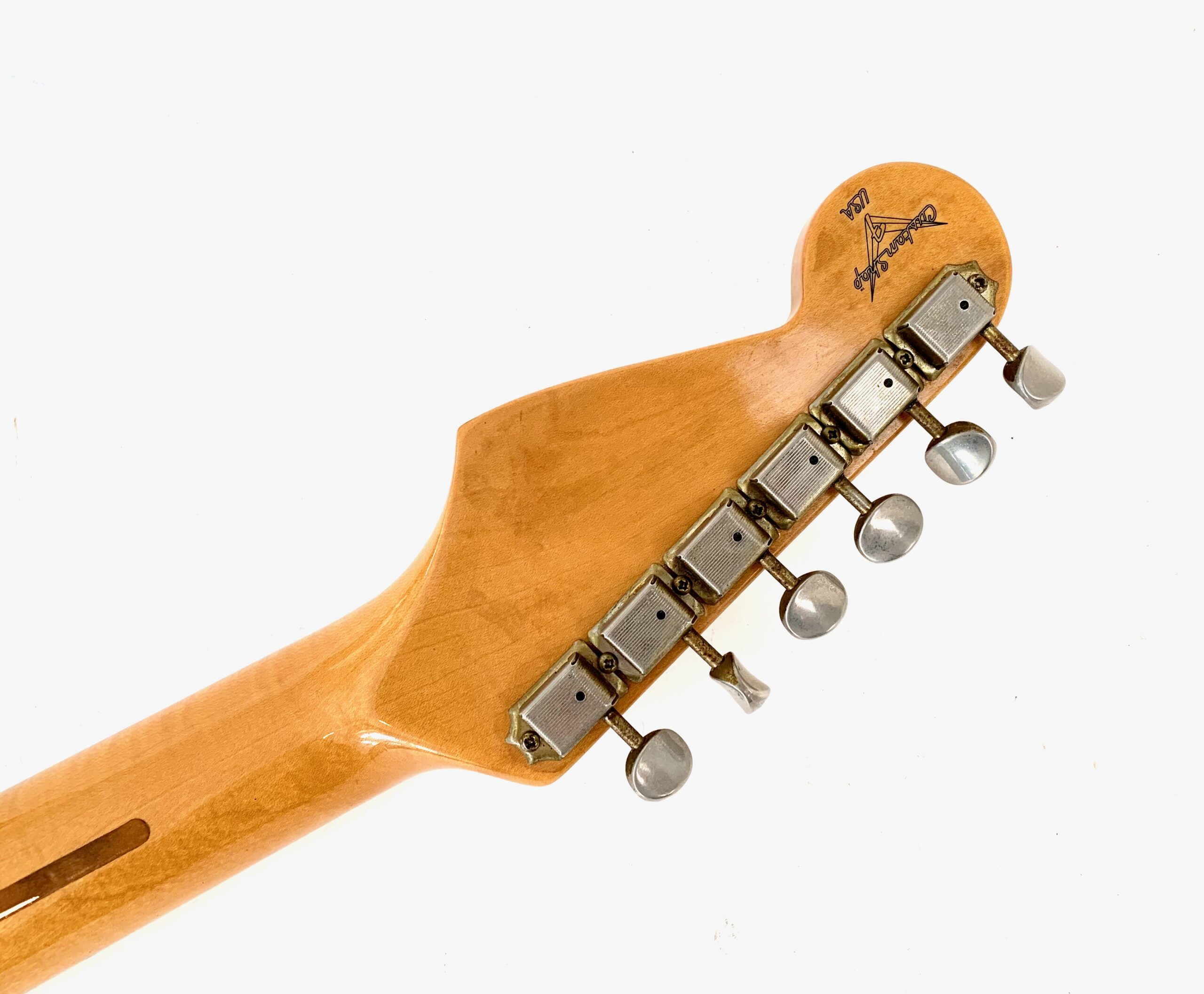 Fender Stratocaster Reissue 1954 Custom Shop 1993 Sunburst NOS - Thumbnail 5