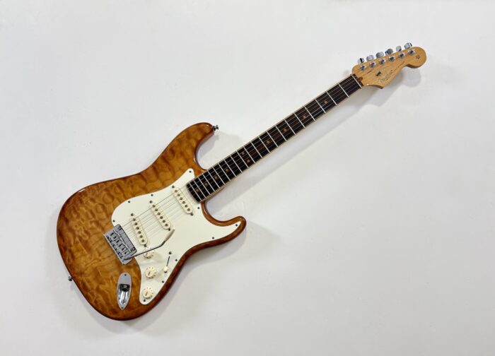 Fender Stratocaster American Select Exotic Quilt 2013 Ice Tea Burst ...