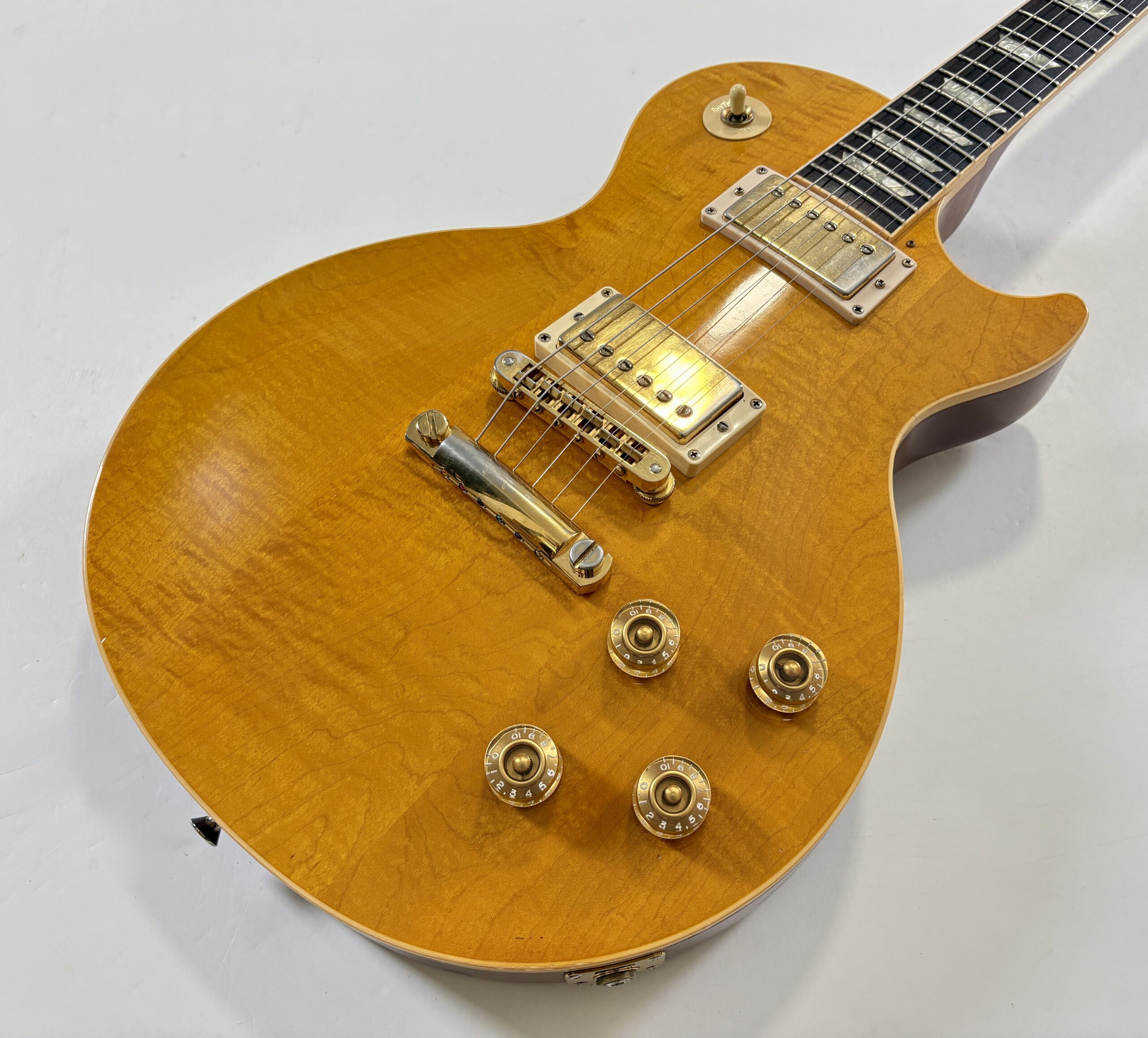 Gibson Les Paul Standard 1993 Amber LPS-3 - Thumbnail 4