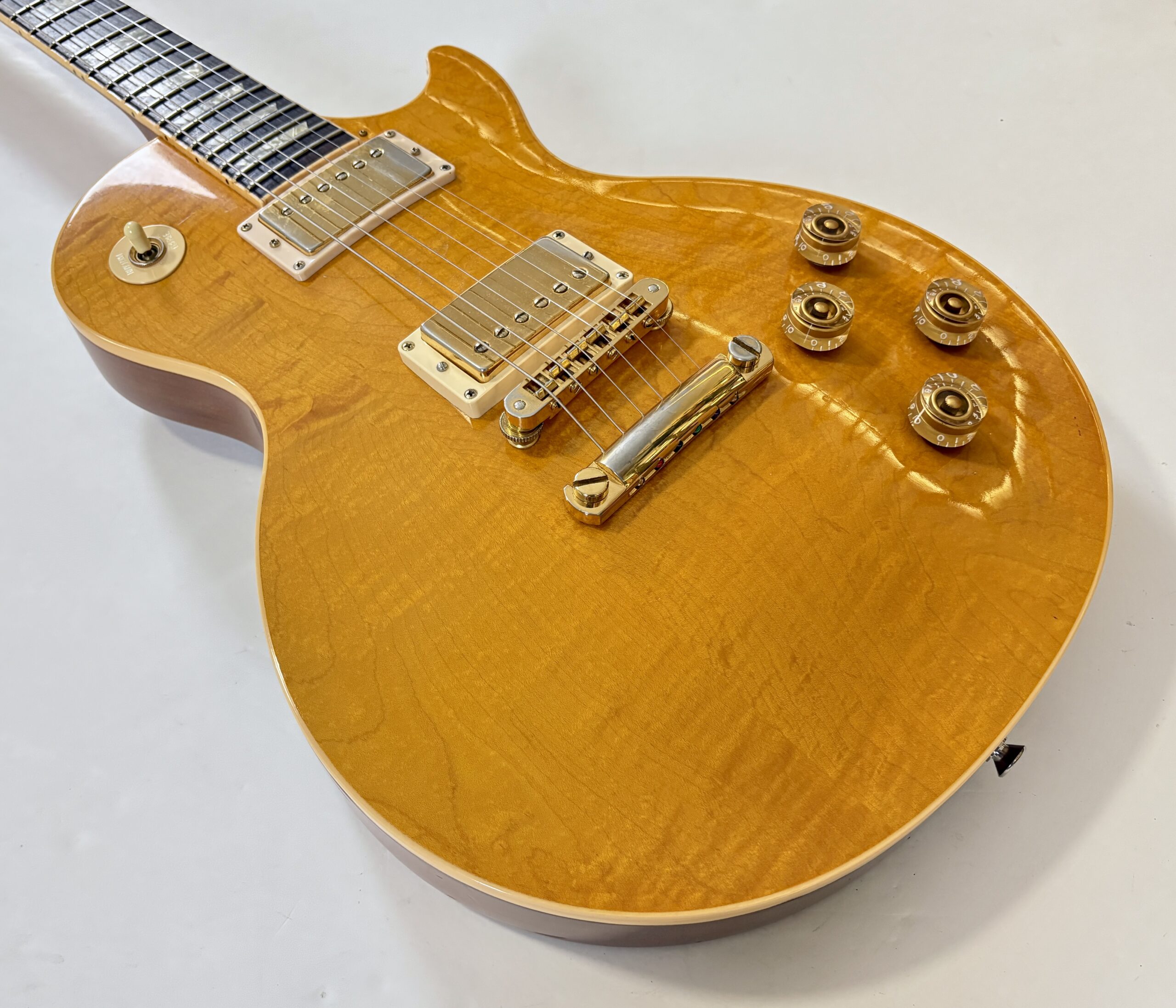 Gibson Les Paul Standard 1993 Amber LPS-3 - Thumbnail 6