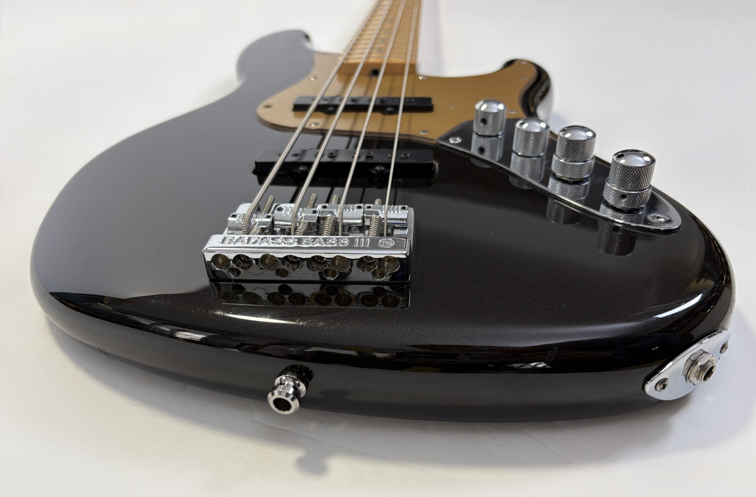 Fender Jazz Bass American Deluxe 2004 Montego Black - Thumbnail 6