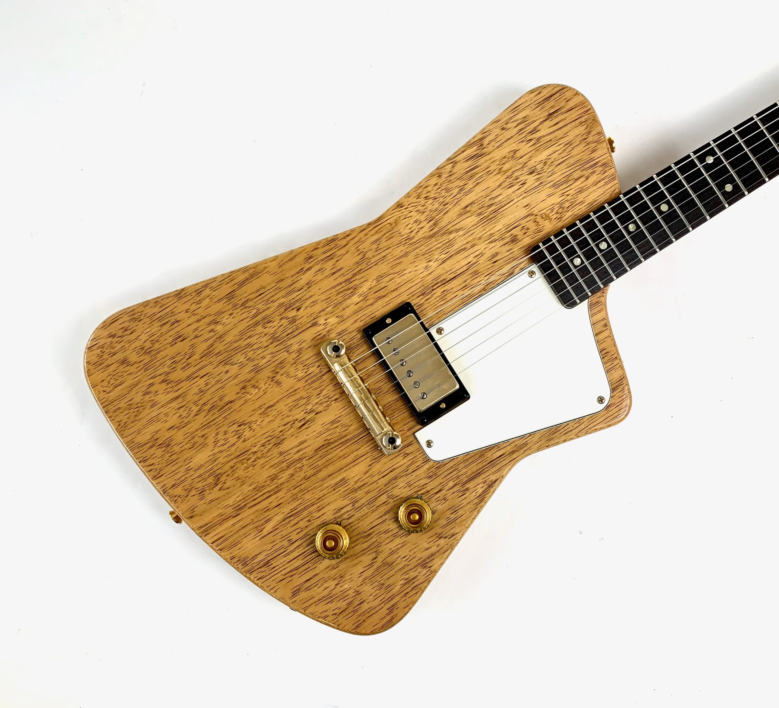 Tony Girault Guitars Voyager 2026 Korina Relic - Thumbnail 3