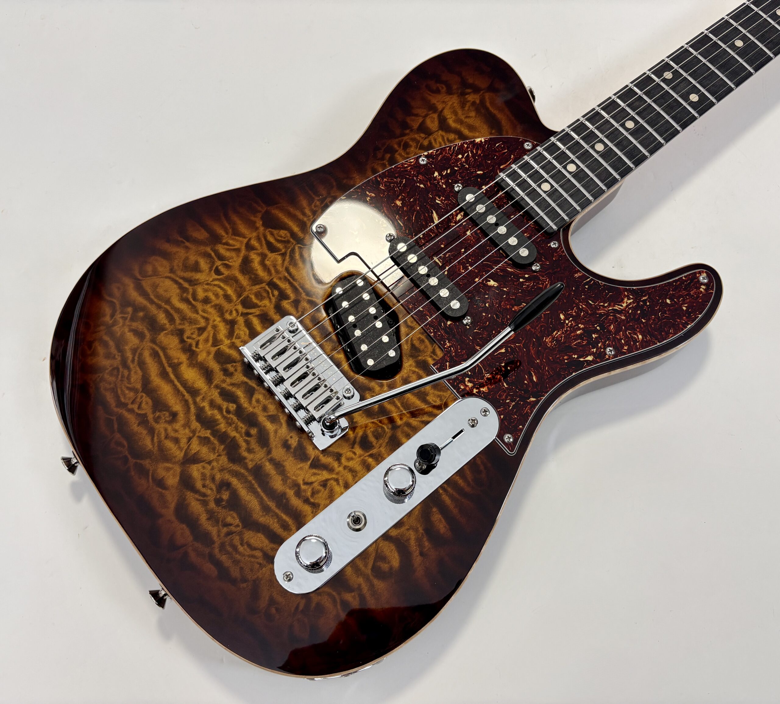 Tom Anderson Top T Classic Custom 2025 Tiger Eye Burst - Thumbnail 3