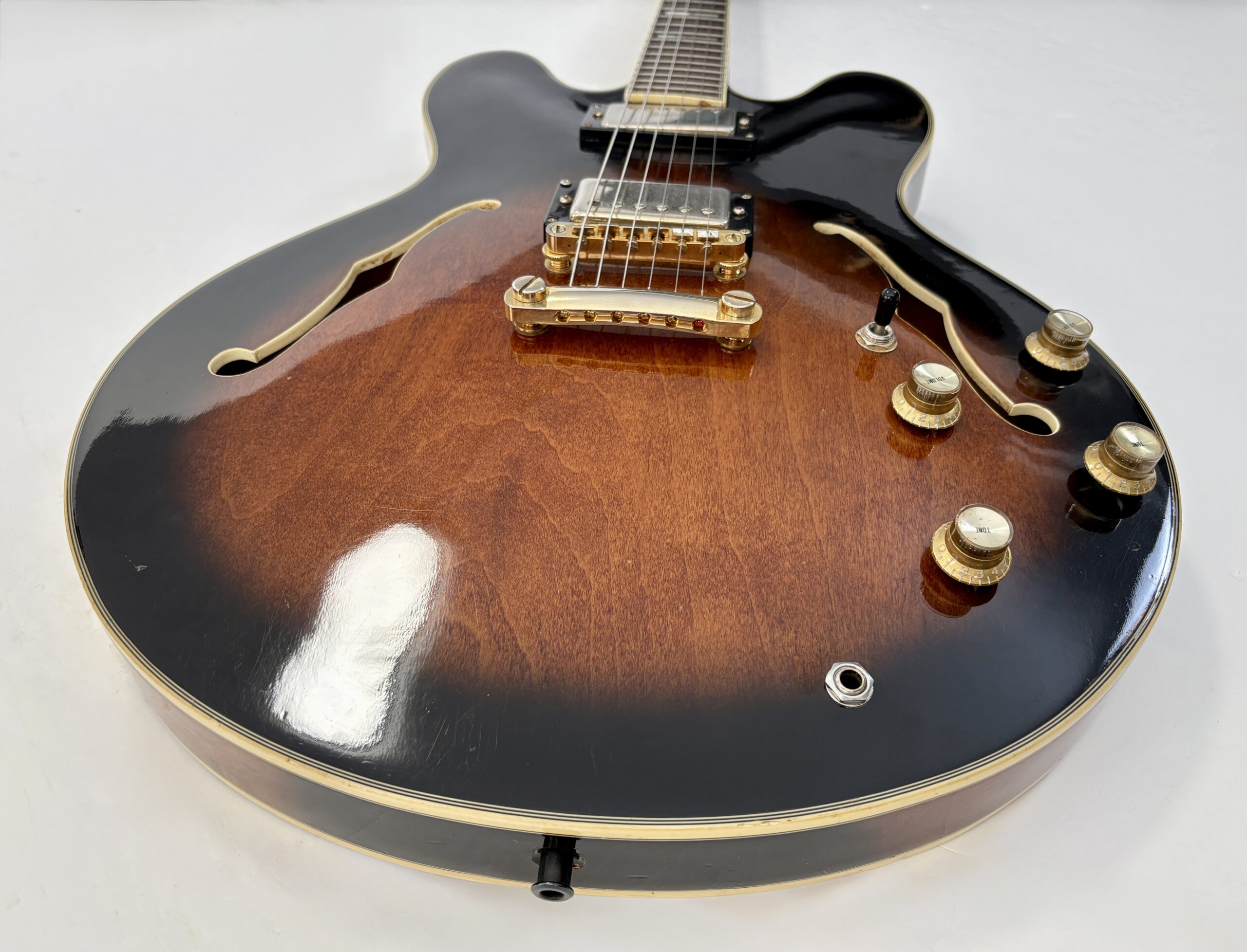 Epiphone Sheraton II 1988 Vintage Sunburst made in Korea - Thumbnail 6