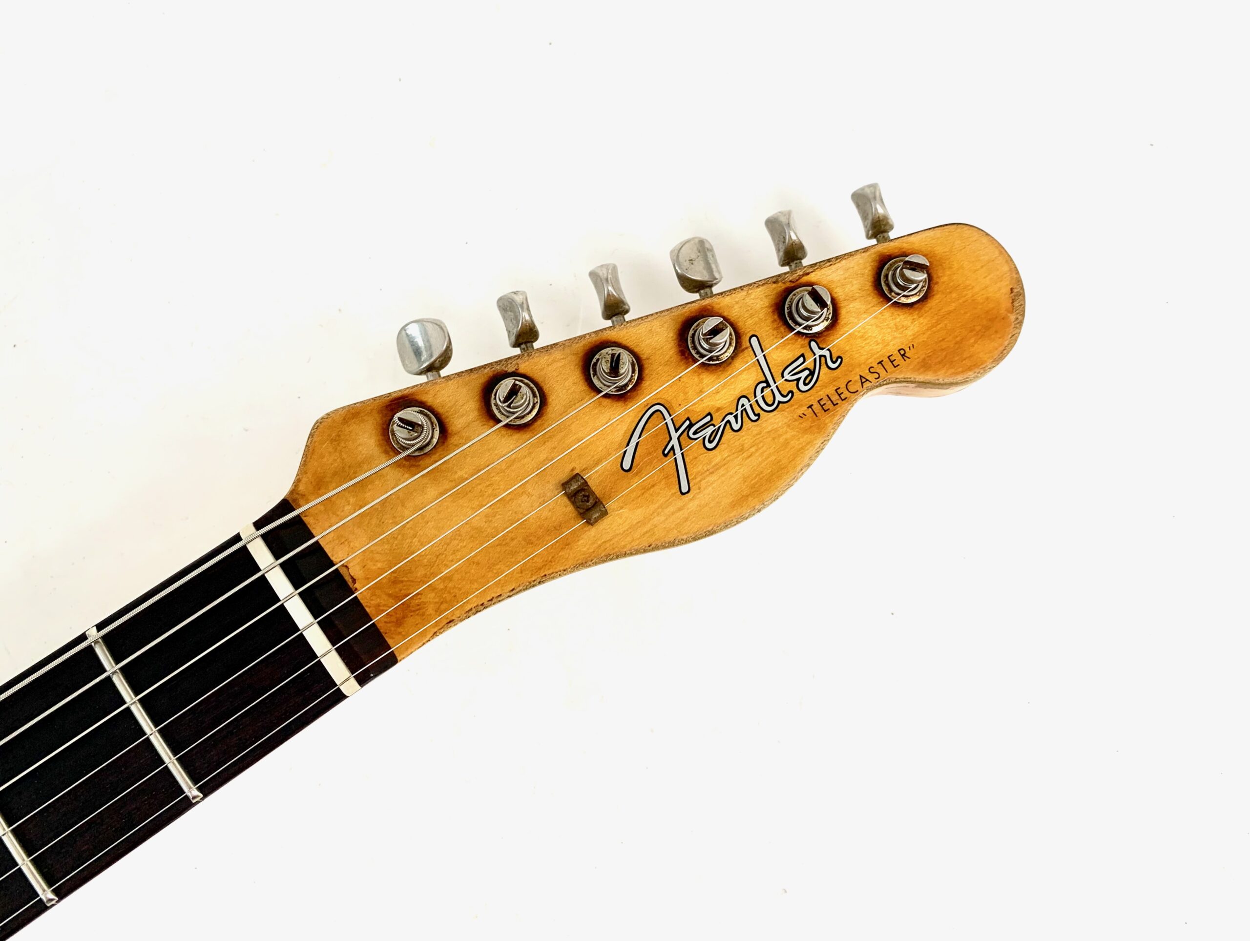 Fender Telecaster Custom 60 Super Heavy Relic Custom Shop 2022 Black - Thumbnail 2