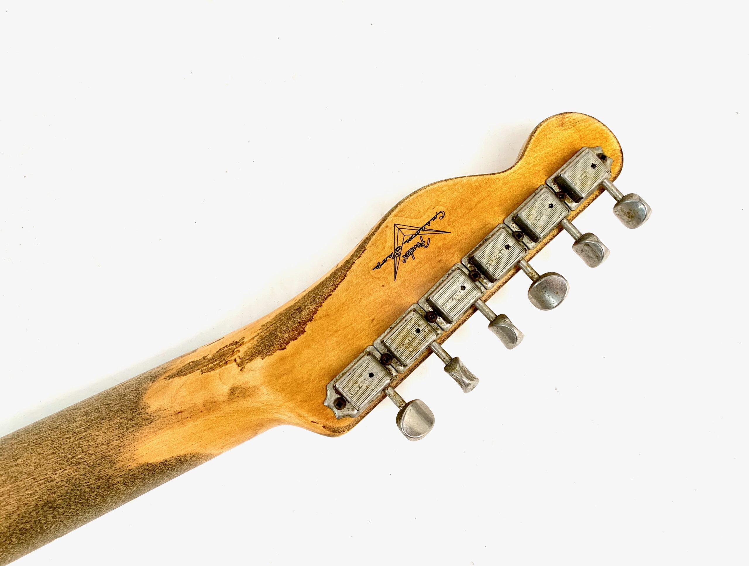 Fender Telecaster Custom 60 Super Heavy Relic Custom Shop 2022 Black - Thumbnail 5