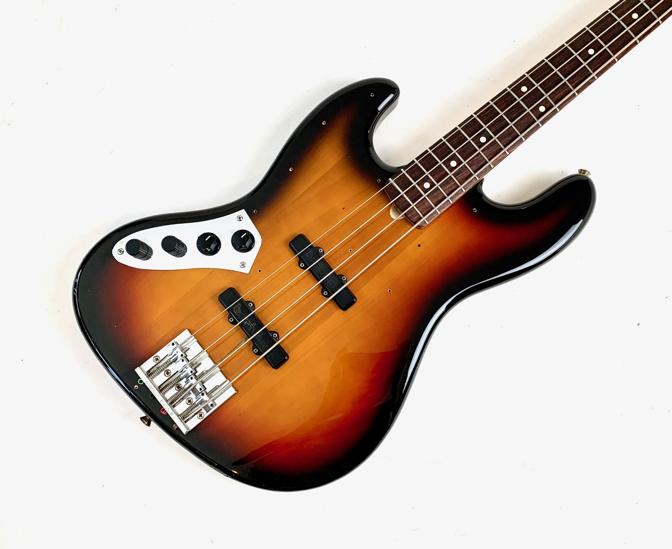 Fender Jazz Bass JB-62 Gaucher LH 1990-1991 Sunburst - Thumbnail 3