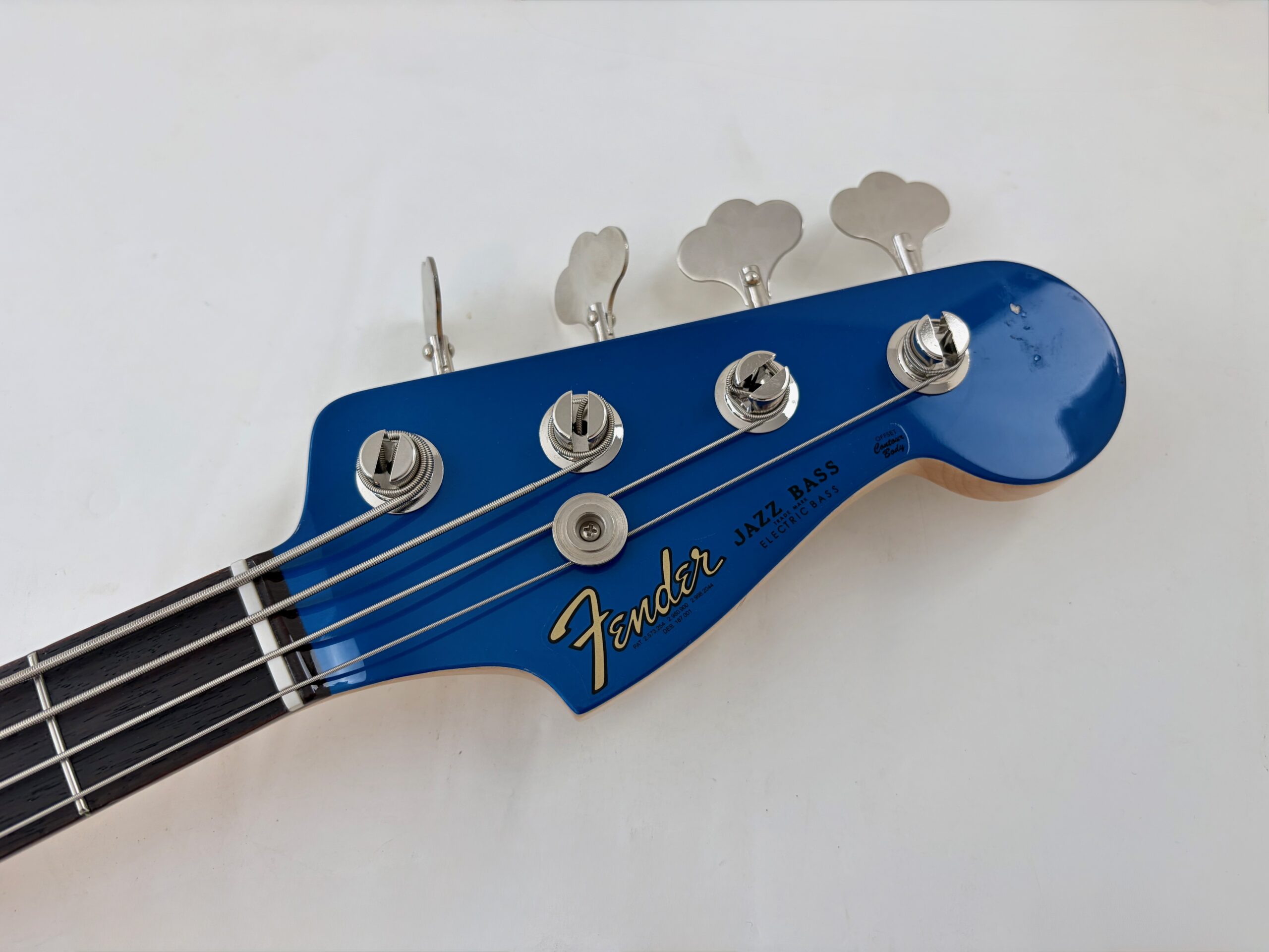 Fender Jazz Bass 1964 Custom Shop 2024 Bright Saphire Metallic NOS - Thumbnail 2