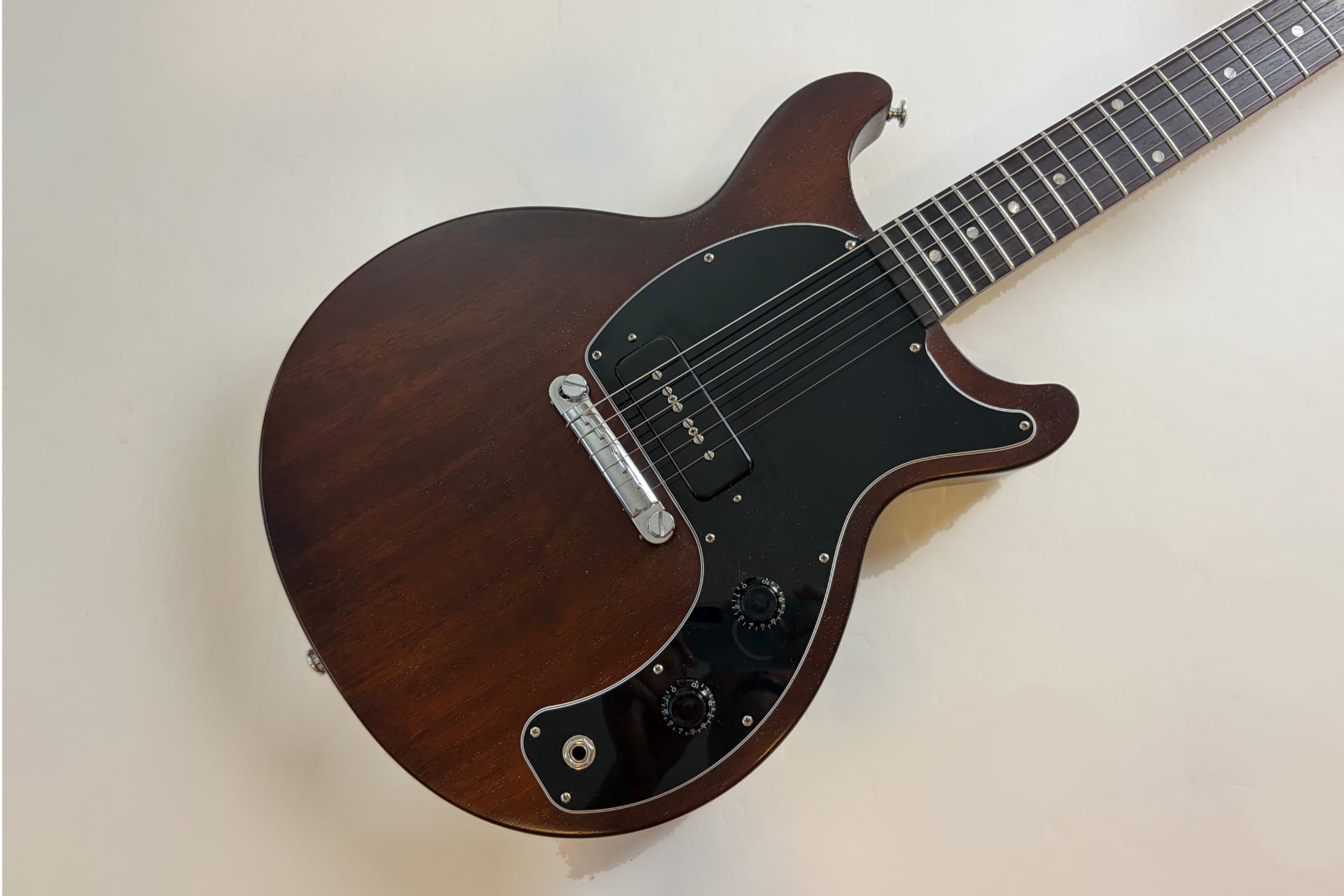 Gibson Les Paul Junior Tribute DC 2019 Worn Brown - Thumbnail 3