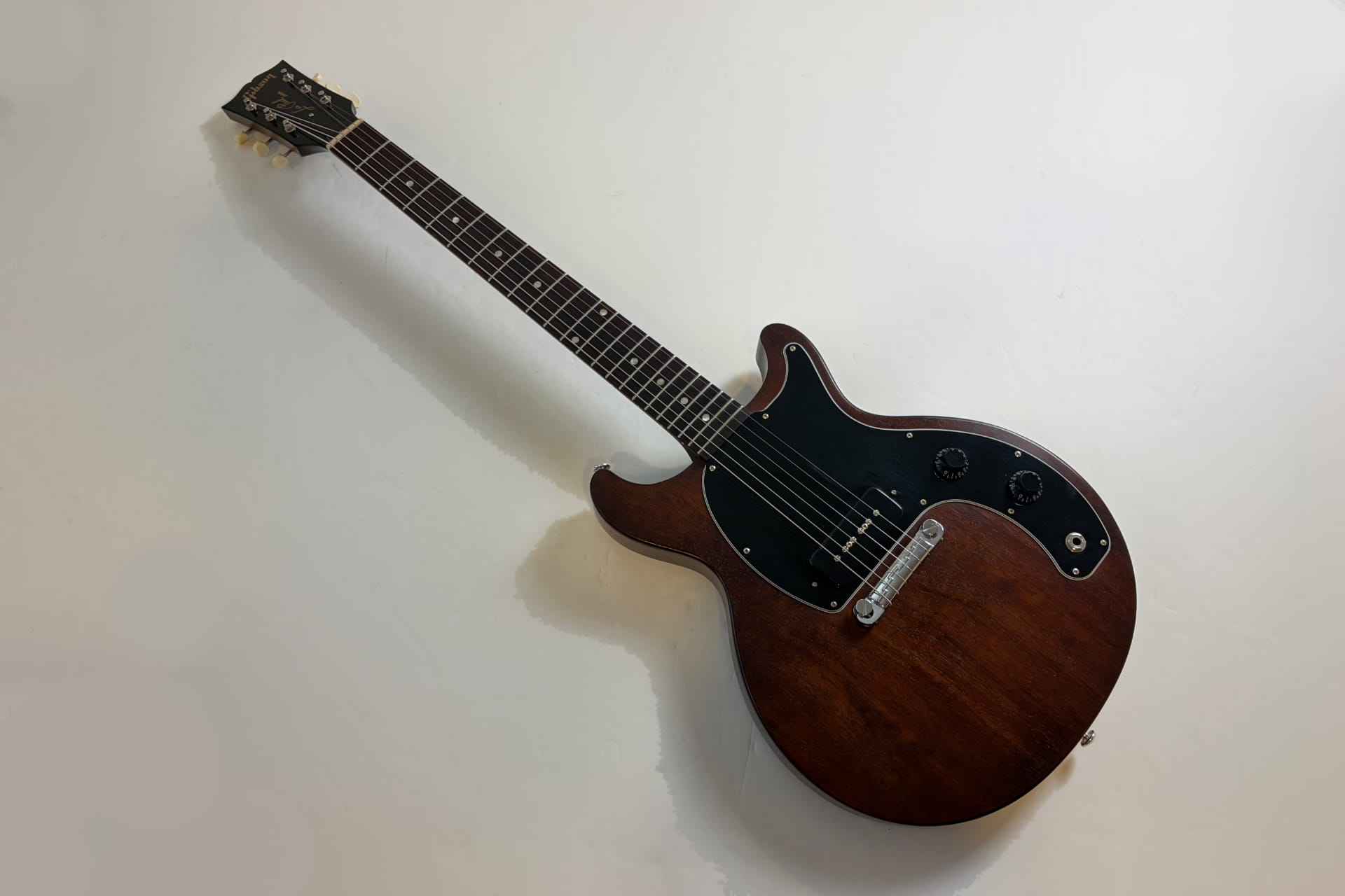 Gibson Les Paul Junior Tribute DC 2019 Worn Brown - Thumbnail 6