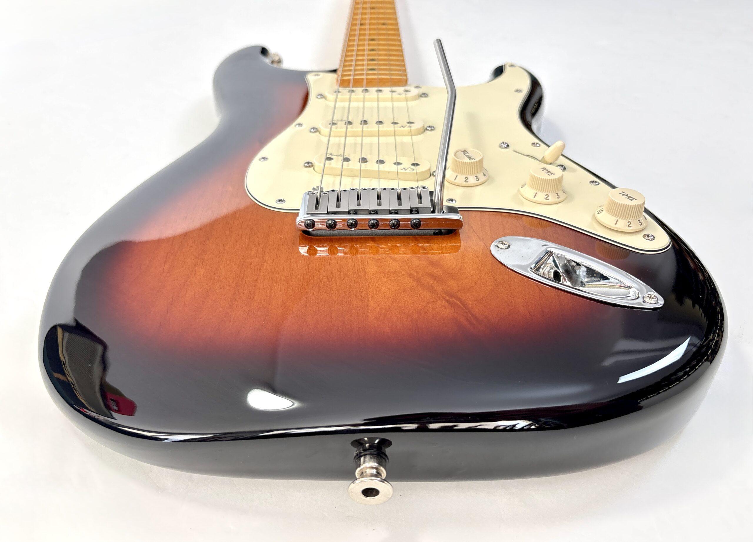 Fender Stratocaster American Deluxe V Neck 2011 Sunburst - Thumbnail 6