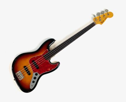 Fender Jazz Bass JB-62 Fretless Sunburst 1993-1994 made in Japan